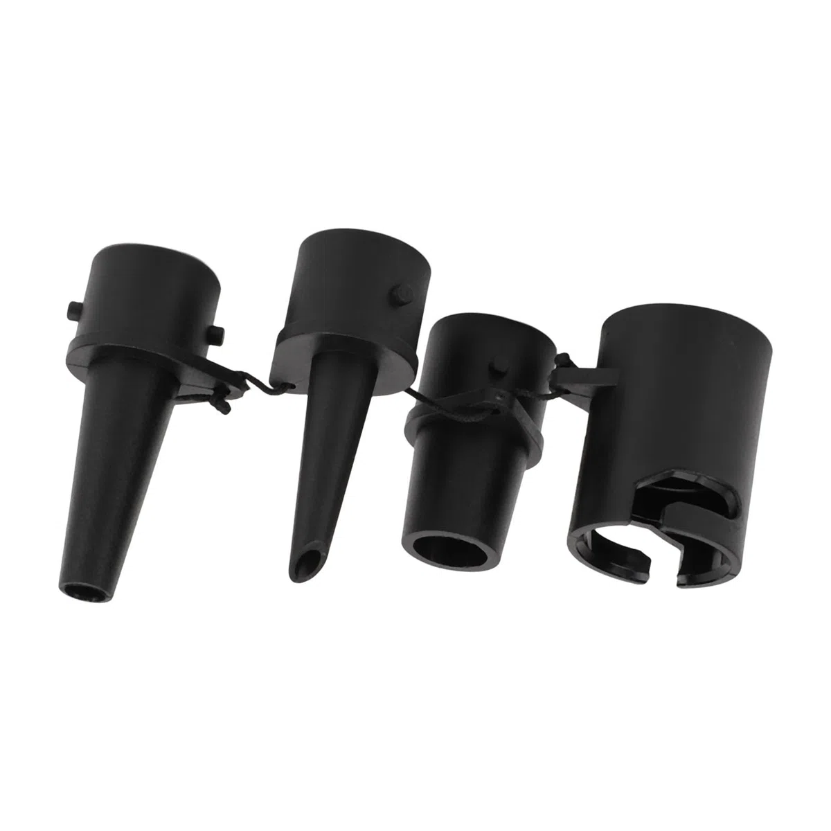 Kikumi Luftpumpen-Ersatzdüsen, Nylon, 3 Größen, Auslaufsicher, Aufblasbare Pumpenköpfe Luftbett, Luftmatratze, Schwimmring, Aufblasbarer Pool