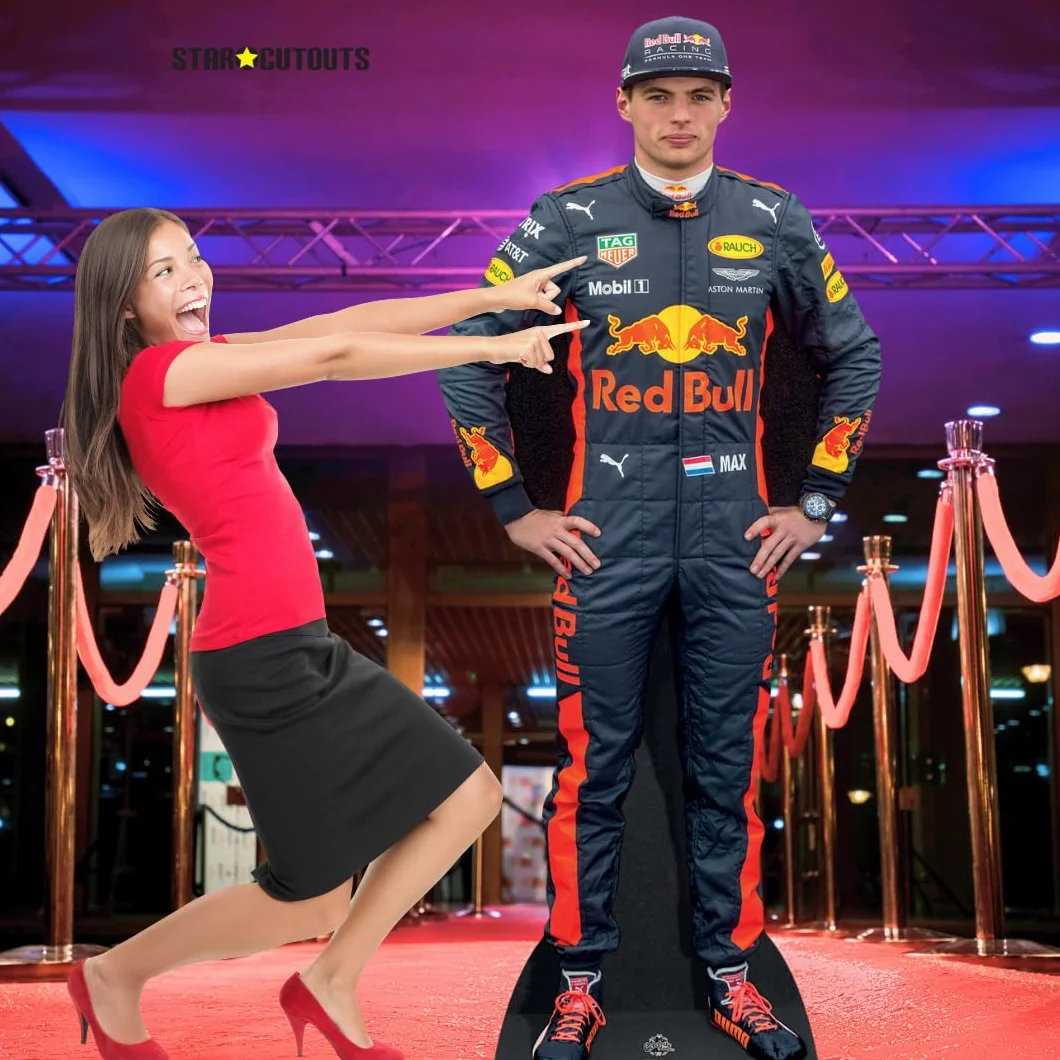 Star Cutouts Ltd CS667 Max Verstappen, Karton, Mehrfarbig, 177 x 74 x 177 cm