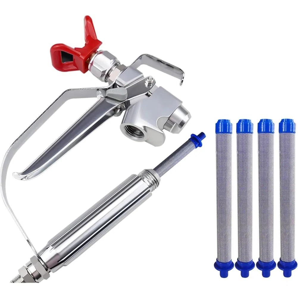2 Stück 288716 3/4 -Einlasssieb mit 5 Stück 288749 60Mesh SG2/SG3 Spritzfilter für Airless-Farbspritzgeräte