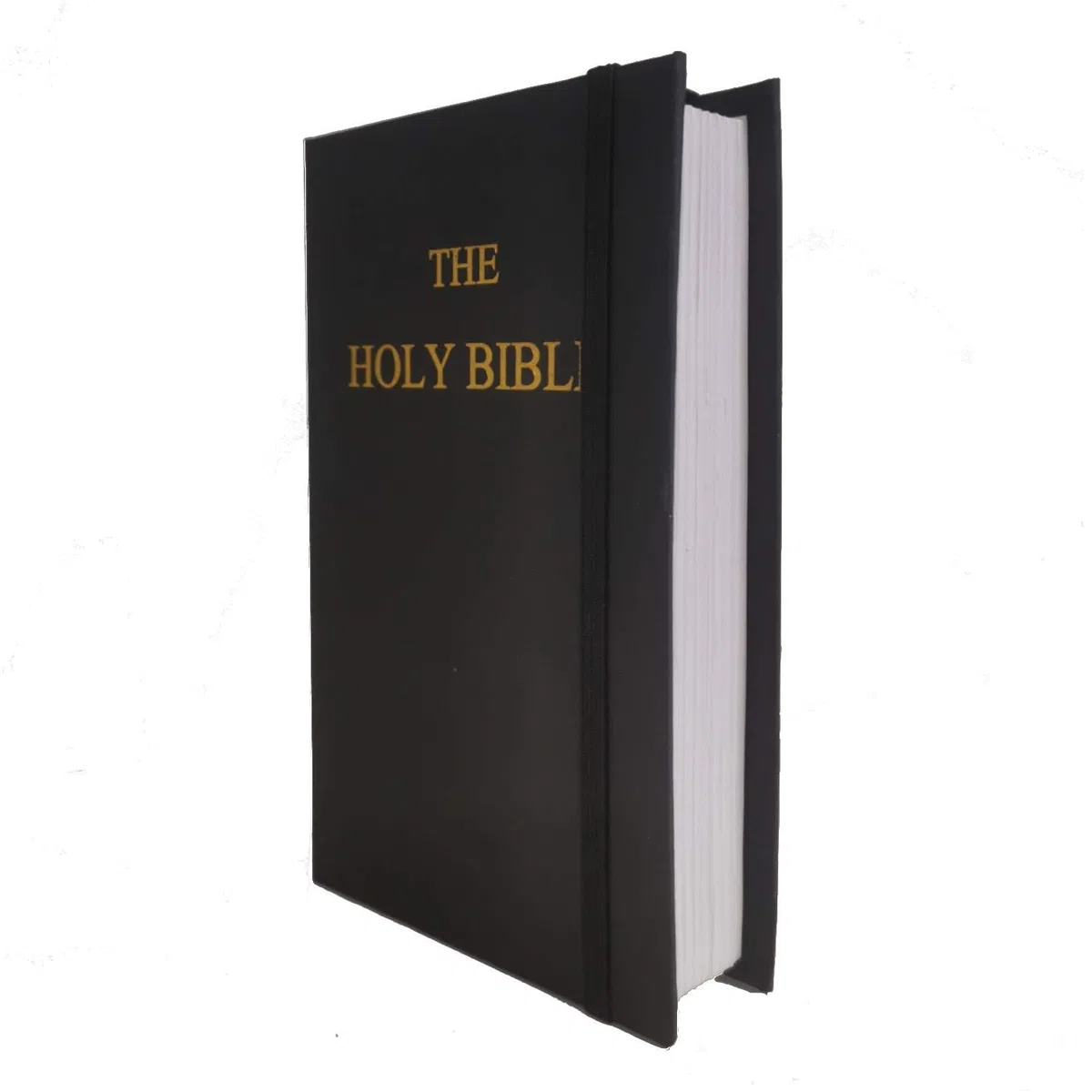 Neuheit Geschenk | Heilige Bibel mit 6-Unzen-Flasche | Verlorene erste Seite des deutschen Roten Zwergs – Geheimfach