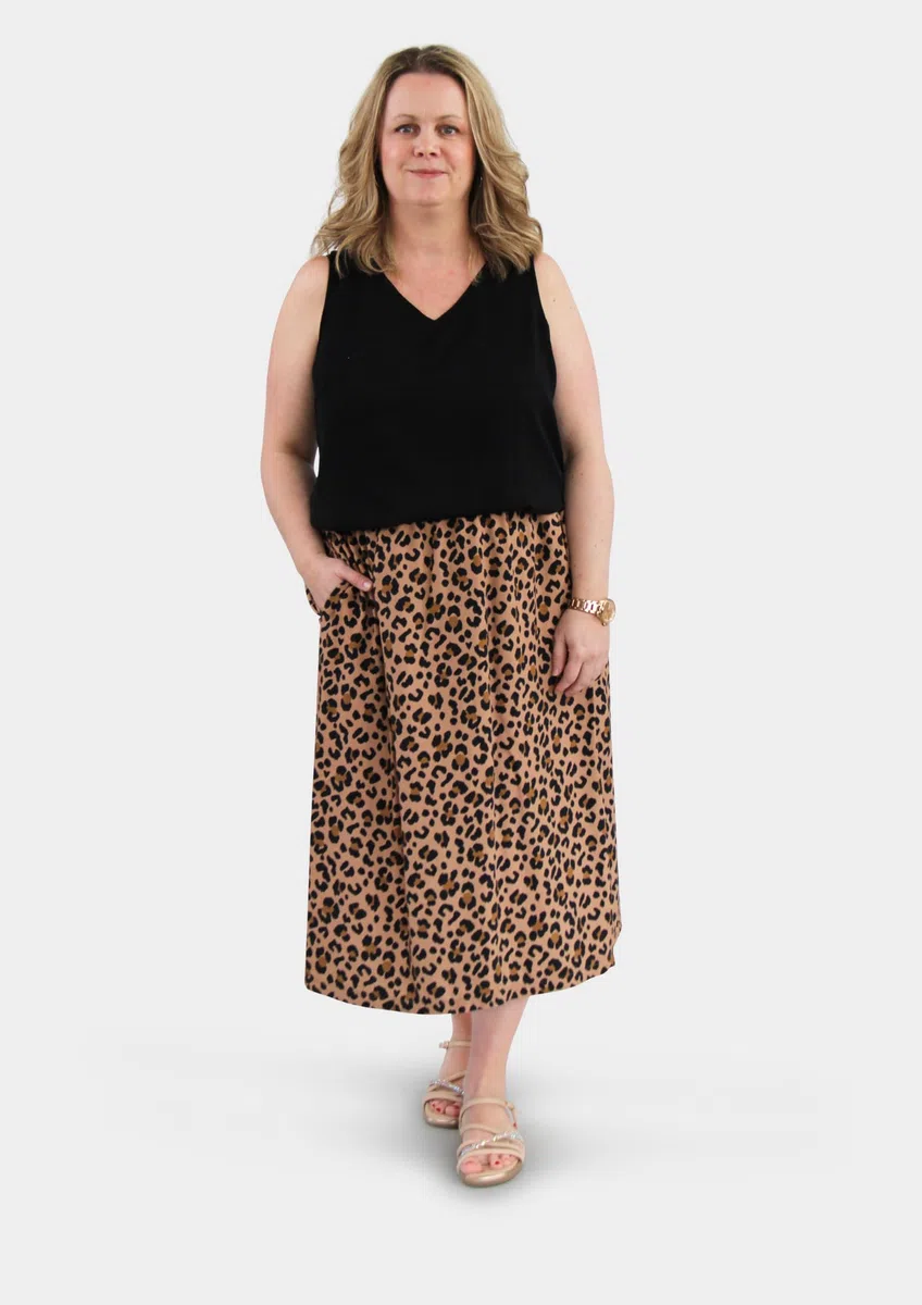Papierschnittmuster Top & Rock DAMEN