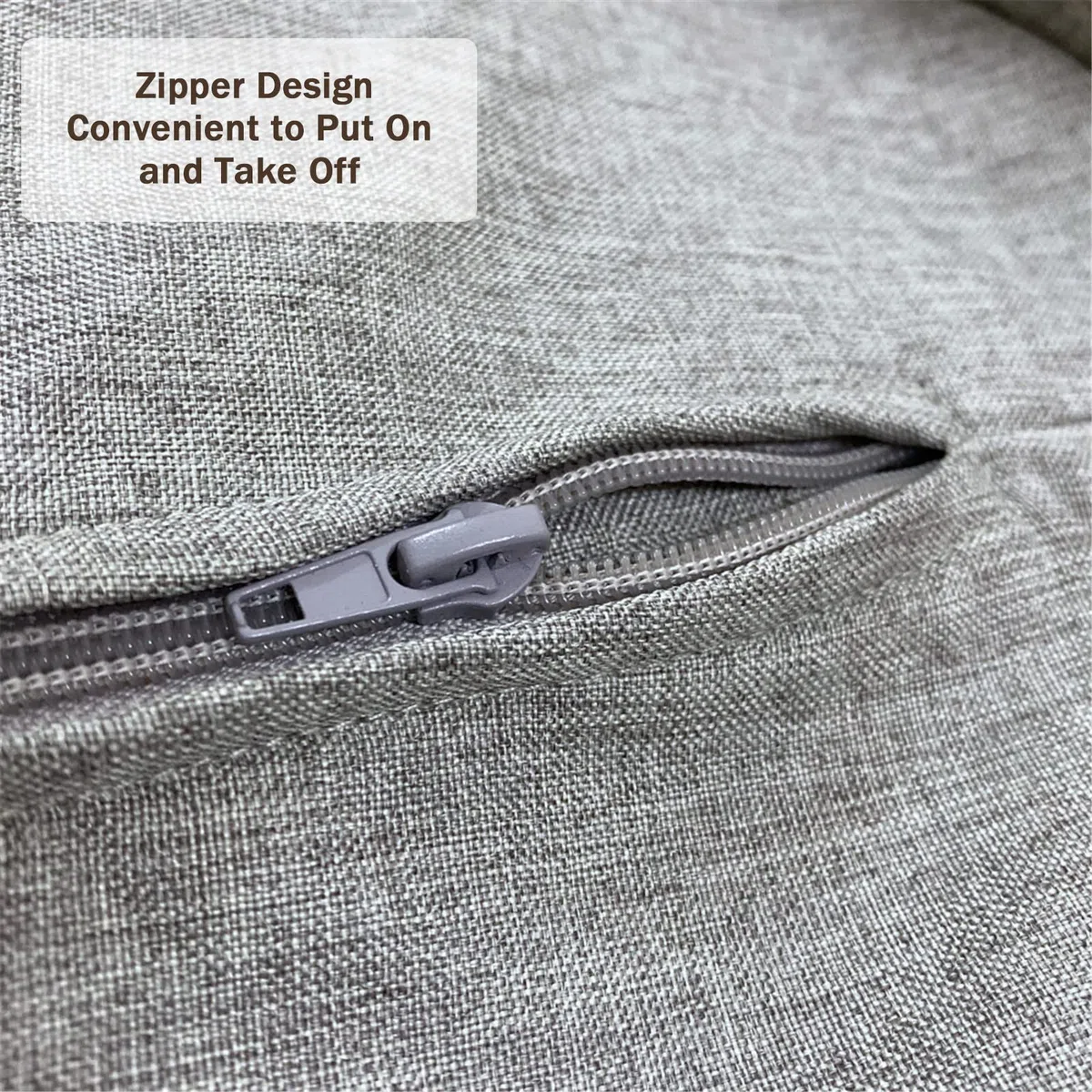 Highdi Sitzsack für Erwachsene Indoor Outdoor Sitzkissen Waschbarer Weicher Flauschiger Sofabettbezug Ohne Füllung Gartenkissen Bodenkissen für Wohnzimmer Gaming (Dunkelgrau,100x120cm)
