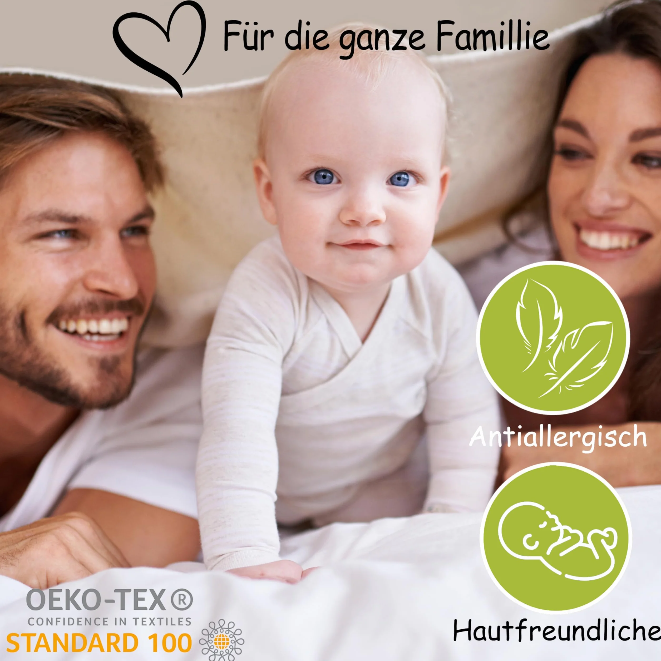 PinkZebra Seitenschläferkissen Bezug 40 x120 cm aus 100% Baumwolle, Kissenbezug für Kinder & Erwachsene, Kissenhülle mit Reißverschluss, Öko-tex Standard 100, Schmetterlinge Bunt