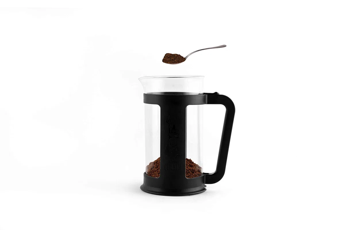 Bialetti French Press Smart Kaffeebereiter Schwarz One Size, 1,0 Liter