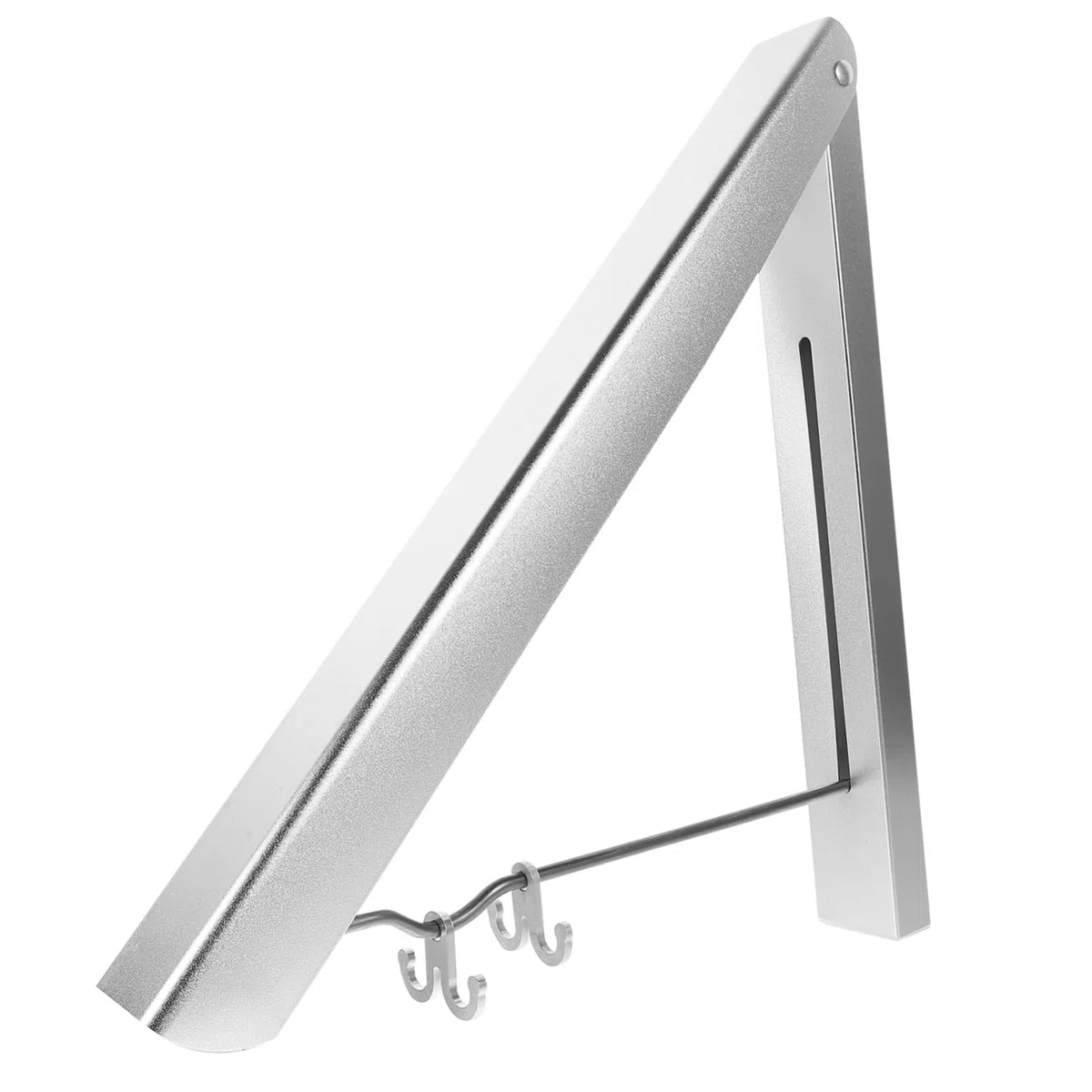 Cabilock Wand-wäscheständer mit Kleiderbügel für Zuhause und Badezimmer aus Hochwertigem Material Leicht zu Reinigen und Platzsparend Verstauen
