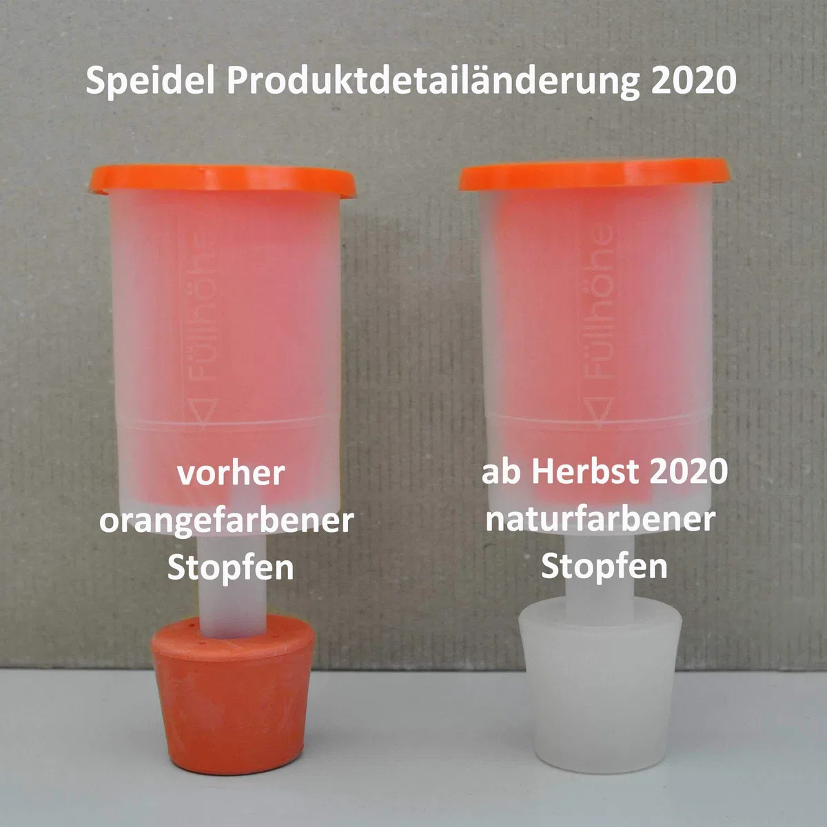 2 x Gärspund inklusive Stopfen original Speidel für Getränke und Mostfässer, Gärröhrchen Gäraufsatz, Wein Bier Herstellung Sauerkraut Gären Kimchi