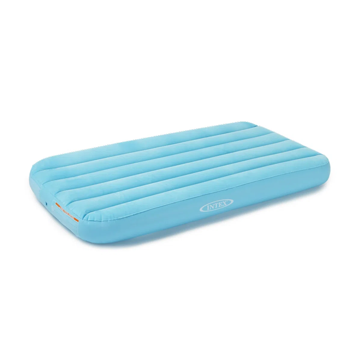 Intex 66803EP Cozy Kidz Aufblasbare Luftmatratze: Fiber-Tech – samtig weiche Oberfläche – Tragetasche im Lieferumfang enthalten – Farbe kann variieren – 87,6 x 157,5 x 17,8 cm