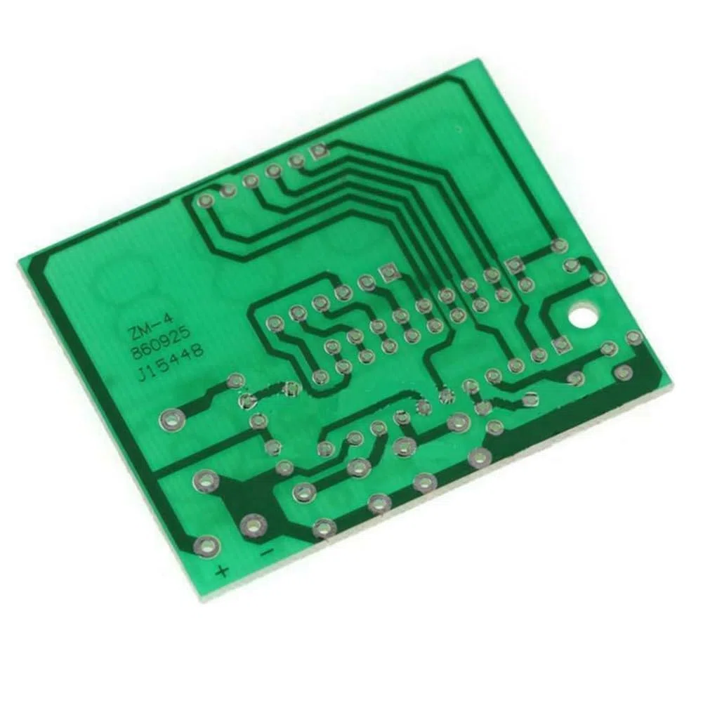 AT89C2051 4-Bit Digital Elektronische Uhr DIY Löten Kit, 0,56 Zoll rote LED-Anzeige, FR-4 PCB Übungsbrett für Fähigkeitstraining