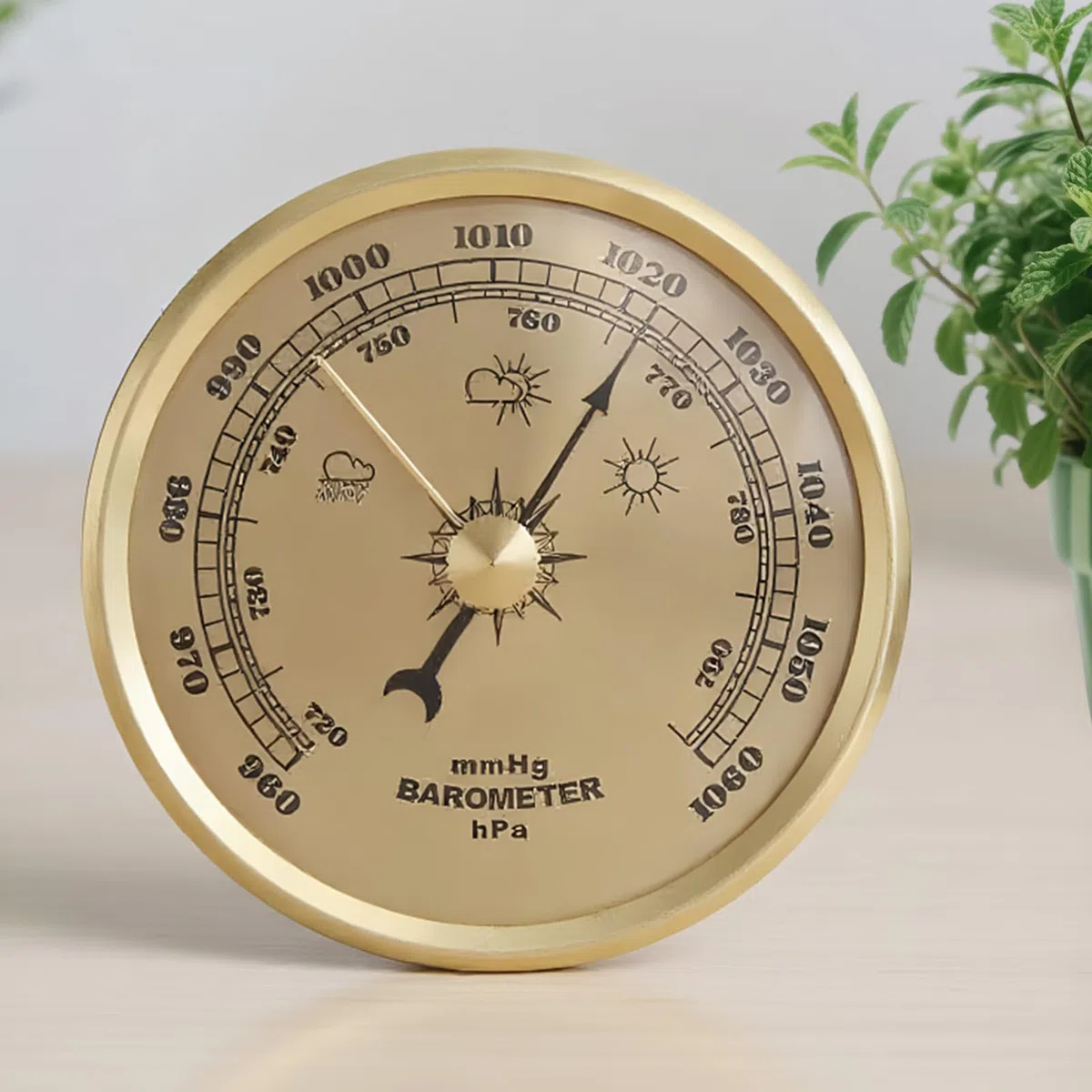 Outdoor Barometer,Wetteranzeige für Draußen | Tragbarer Barometer für Angeln Surfen Wandern Camping Bootfahren Jagdaktivitäten Unisex - Angelausrüstung Seen