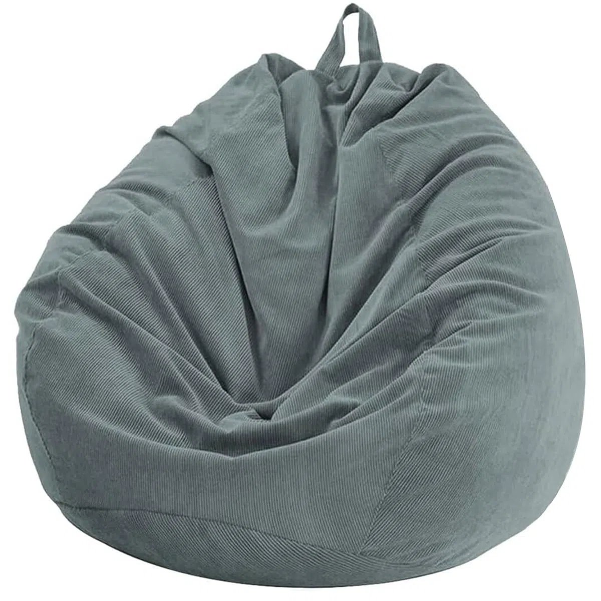 Highdi Sitzsack für Kinder,Grey Klein Sitzsack (Keine Füllung), Abnehmbarer Sitzsäcke, Für den Innen- oder Außenbereich Lazy Gaming Bean Bag Chair(70 x 80 cm)