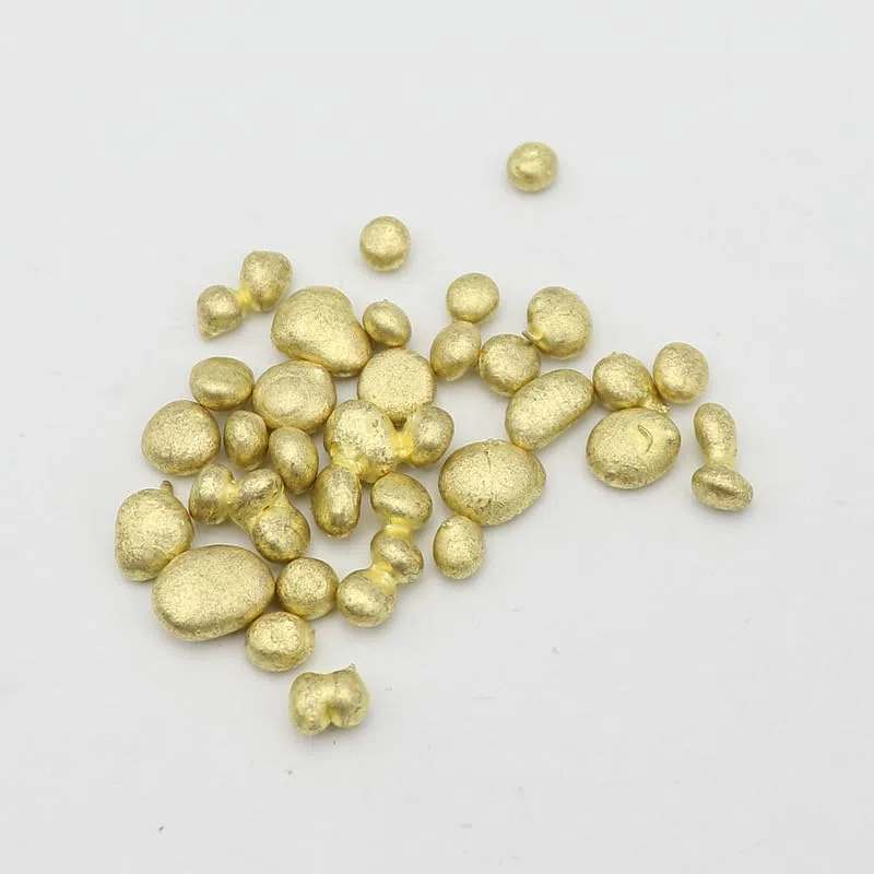 100/200/500G H75 Messing Granulat Schmuck Werkzeuge Messing Casting Körner Material Granulat DIY Handwerk Halsketten Anhänger Gießen (500G)