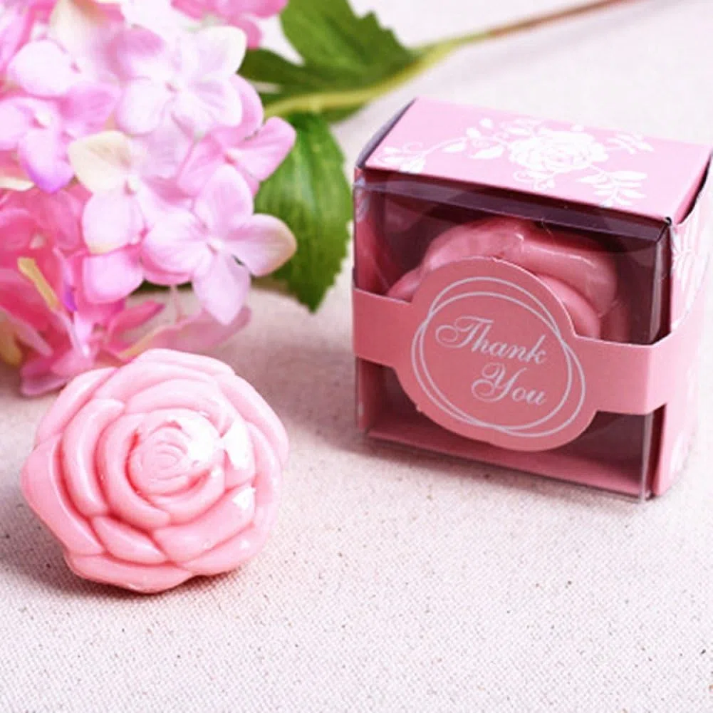 5 Stück Rosen-seifengeschenke, Mini-seifen, Handgefertigte Duftseife, Brautparty-Geschenke, Hochzeitsgeschenke Für Gäste, Babyparty-Dekorationen, Brautparty-Geschenke