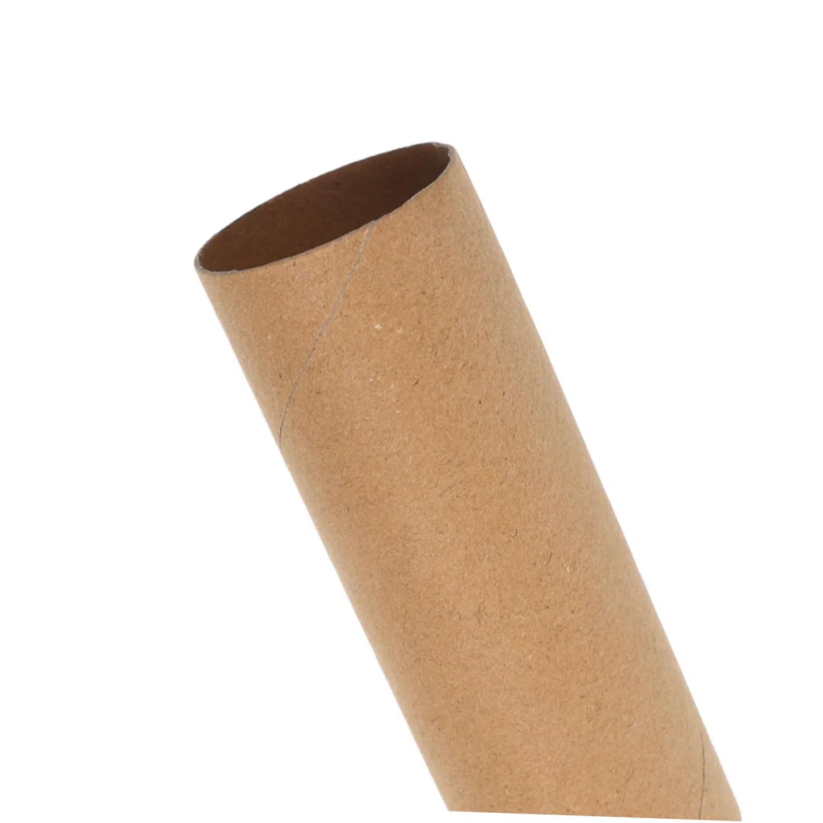 AKOOSY 20 Stück Runde Papierröhren aus Braunem Papier Nachhaltige Bastelrollen zum Bemalen für Indoor Bastelprojekte und Schulprojekte