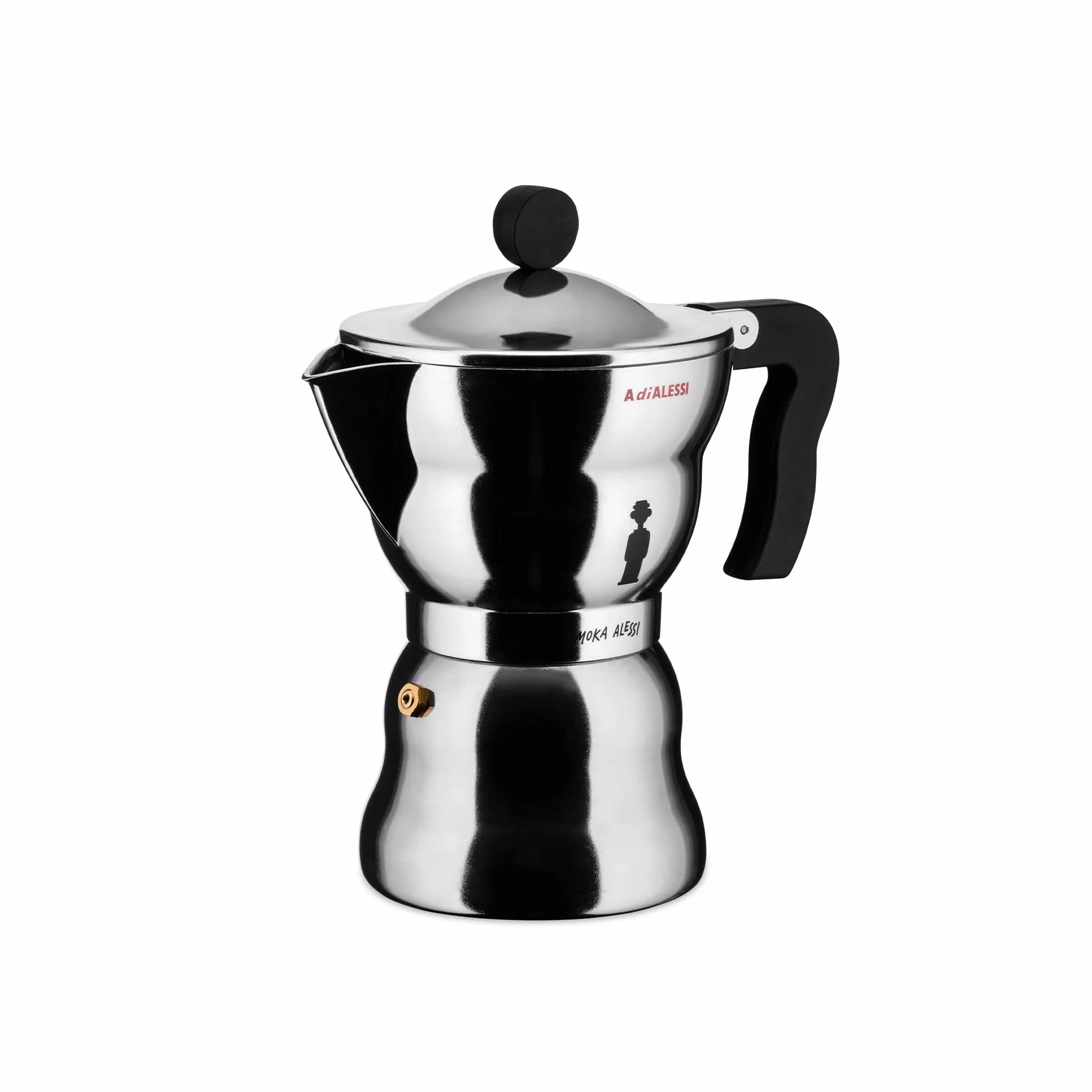 Alessi AAM33/6 Moka Espressokaffeekanne 6Tassen