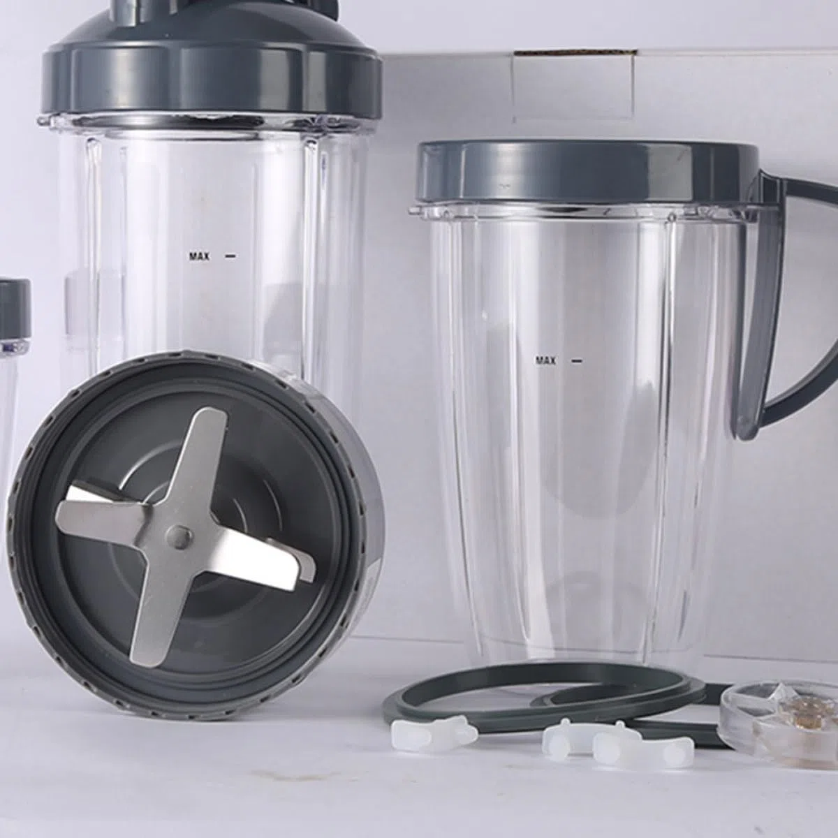 Mixer Dichtungsringe 4 Stück Silikon Ersatzteile für Standmixer und Smoothie Maker mit Zubehör für Küchengebrauch