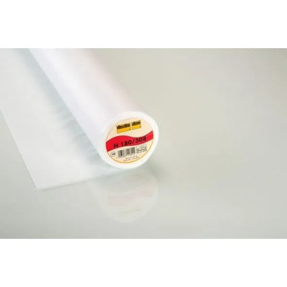 Bügeleinlage H 180 fixierbare Vlieseinlage aus Synthesefasern, für Kleinteile an Blusen und Hemden sowie für Frontfixierungen (0,90 x 3 m)