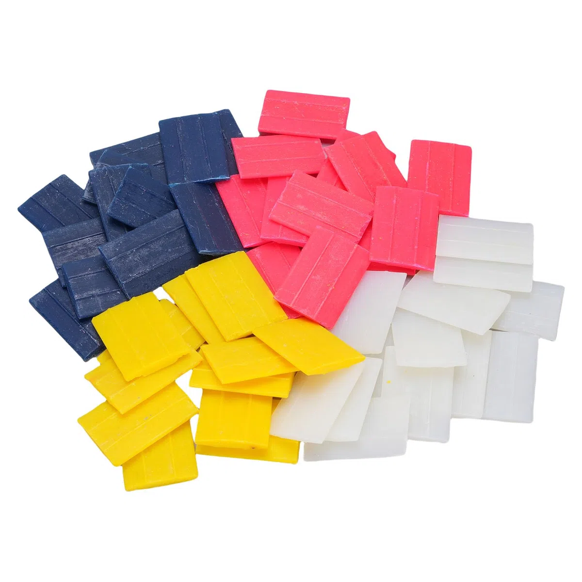 HEEPDD 50 Blatt 4 Farben Professionelle Schneider Kreide Wachs Experte Nähen Kreide Zum Handwerk Markieren Kleidungsveränderungen mit Einfach Waschbarem NO RESER