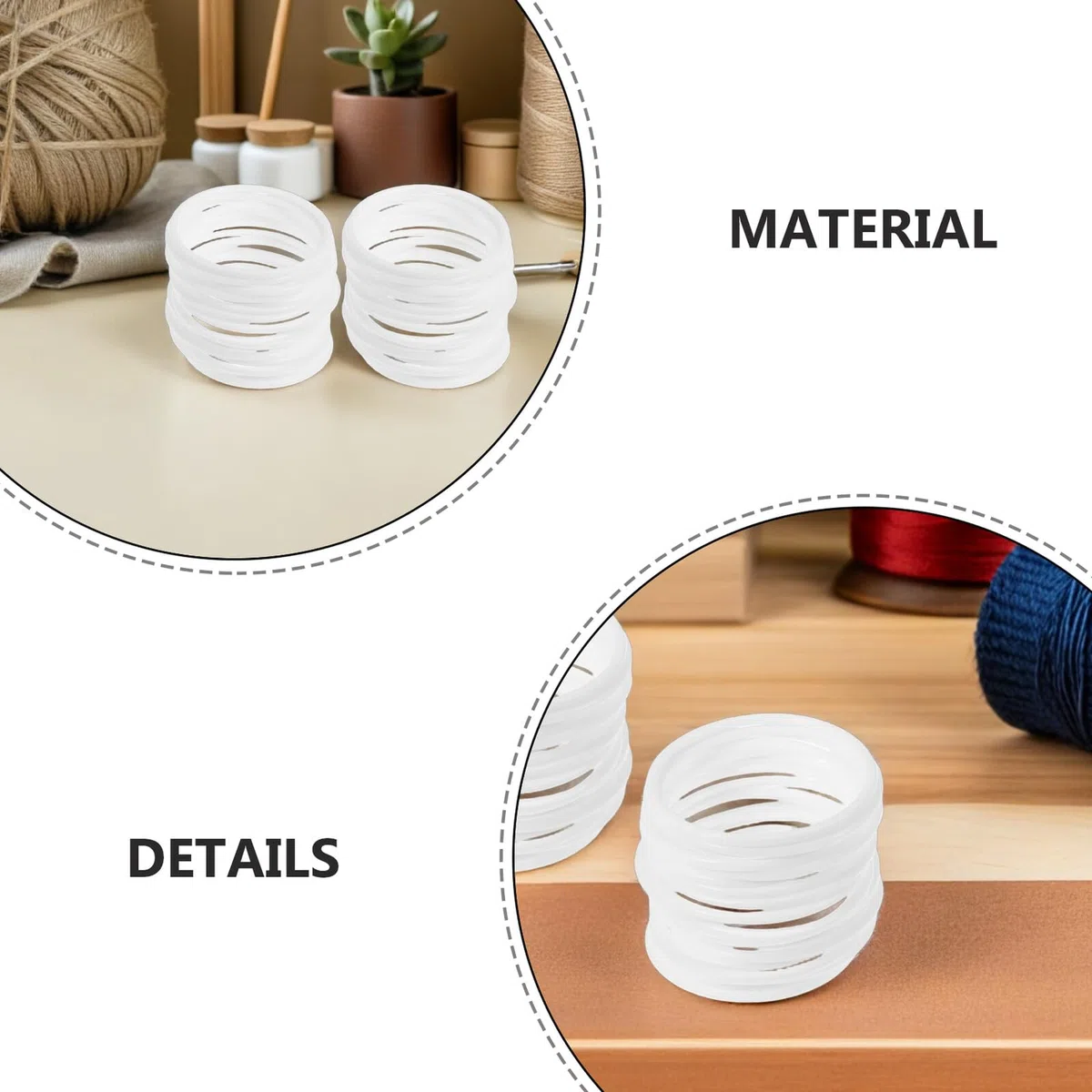 Tofficu Kunststoffringe 10 cm 30 Stück Zum Basteln Für Traumfänger Makramee Wohnaccessoires Und DIY Handwerk