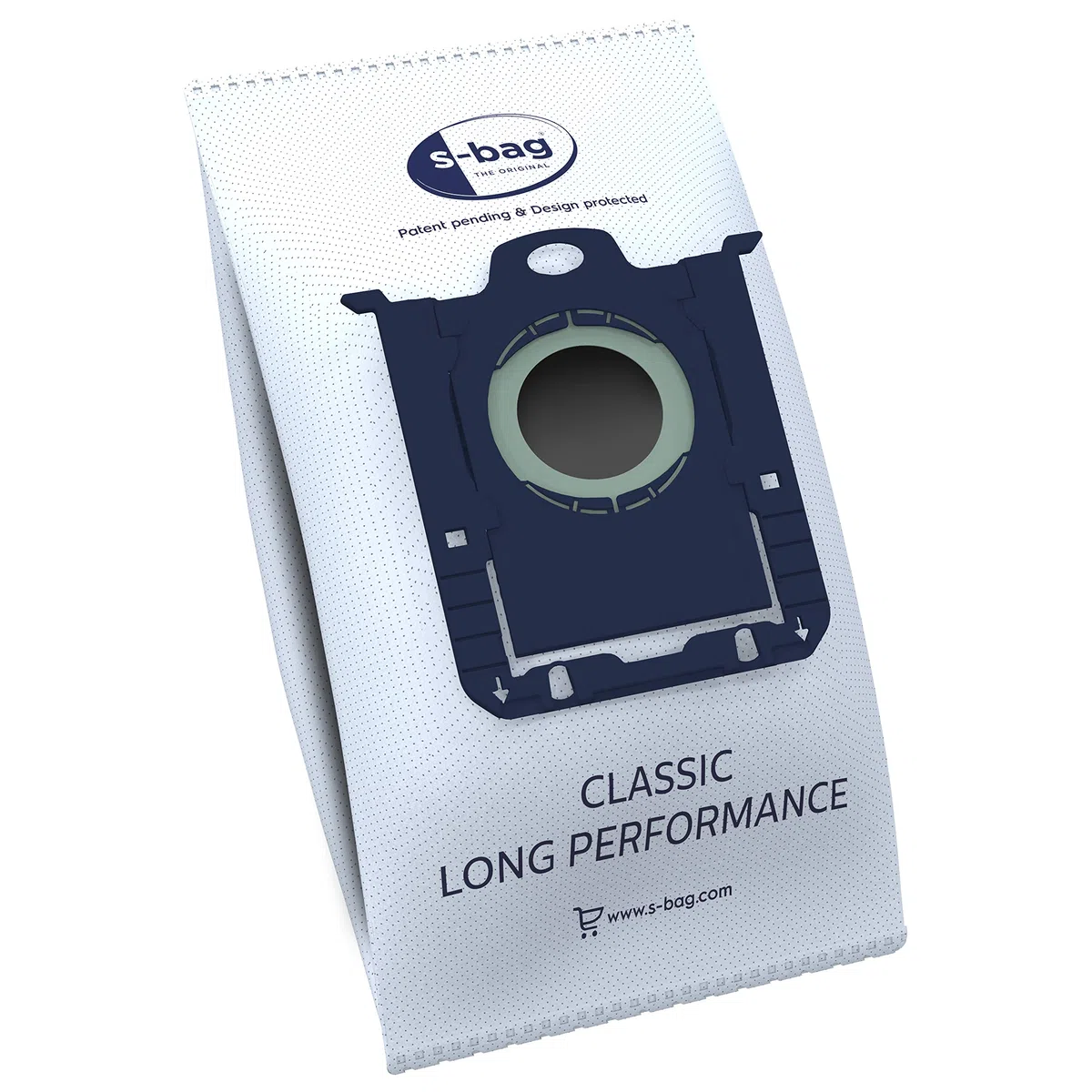 AEG GR201SM s-bag Staubbeutel Classic Long Performance MegaPack, 12 Synthetik Staubsaugerbeutel für dauerhaft hohe Saugleistung, optimale Filtration, Hygieneverschluss, 60% mehr Saugkraft, weiß