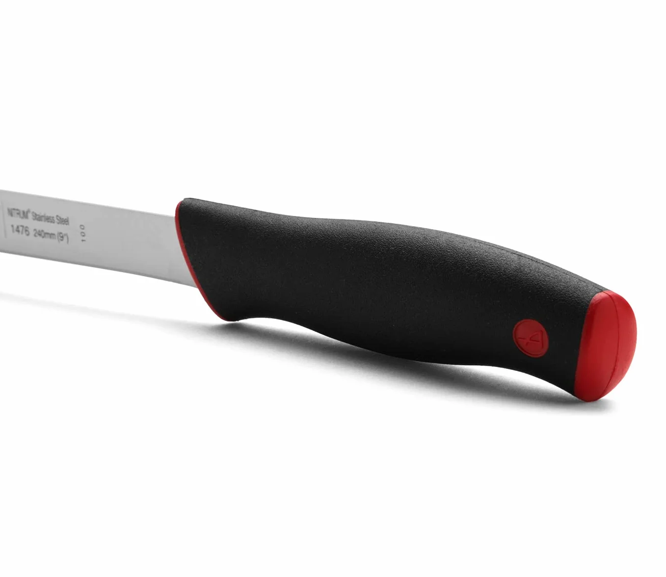 Arcos Flexibles Schinkenmesser - 240 mm NITRUM Edelstahlklinge - Ideal für Schinken und große Fleischstücke - Ergonomischer Griff - Serie Duo