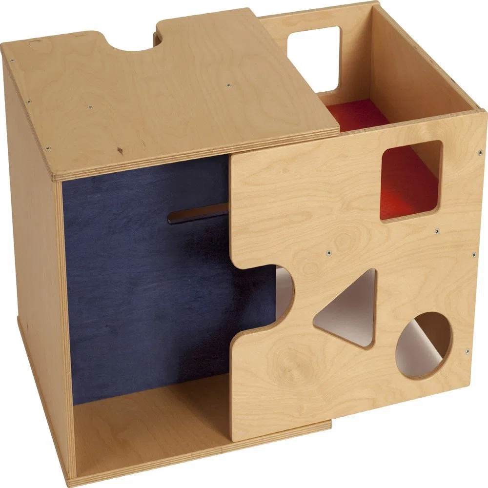 babycube, natur lackiert, 2 Stück (1er Pack), Natürlich