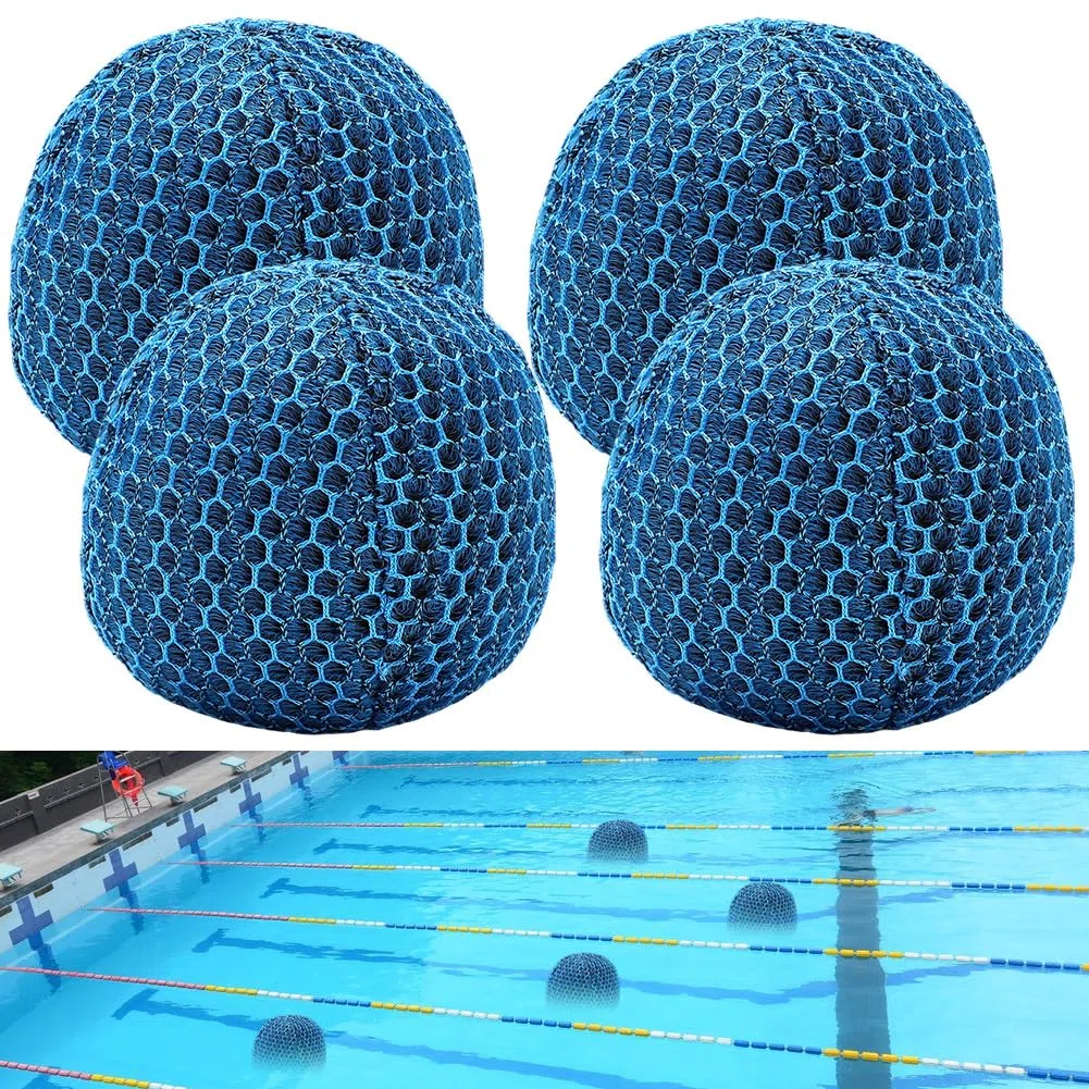 4 Stück Hot Tub Pool Scum Absorber 6 cm, Wiederverwendbarer Ölabsorbierender Schwamm für Whirlpool-Zubehör, Spa und Schwimmbad, Whirlpool-Schwamm, Whirlpool Scum Absorber für Abschaum