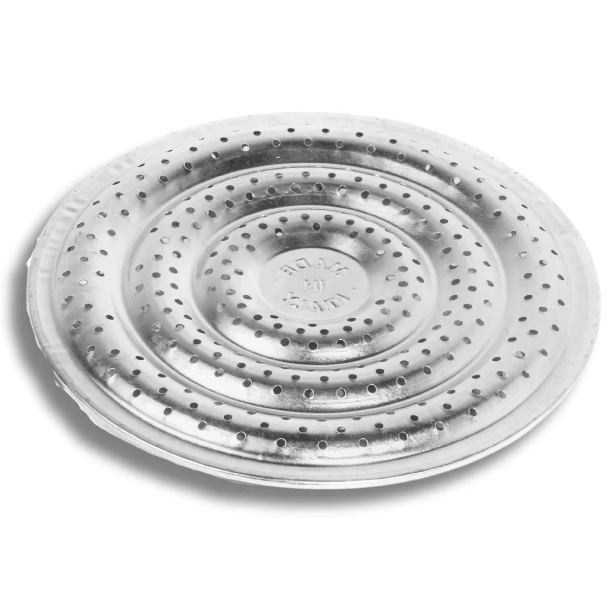 NAMAI - Simmerplatte für Gasherd, Stahl, Durchmesser 21 cm, Simmerplatte, Simmerplatte für Omnia, Made in Italy
