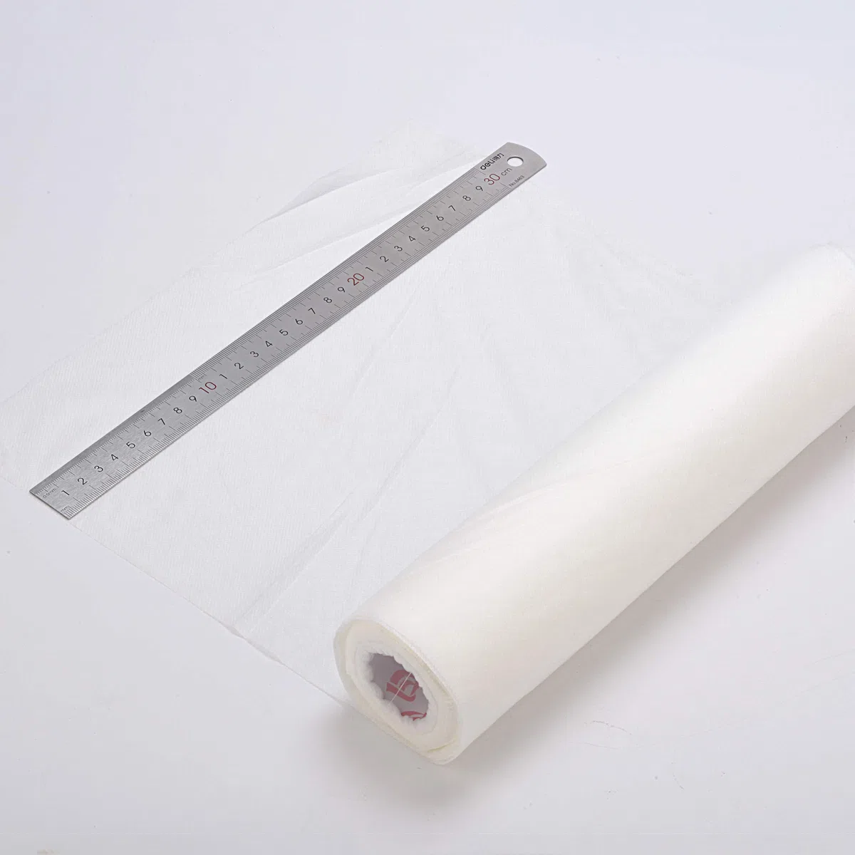 Simthread Wasserlöslicher Wash Away Stickvlies Stabilisator für stickerei and Free Standing Lace FSL, 30 cm x 10 Yds/Rolle, Leichtem Gewicht 40gsm