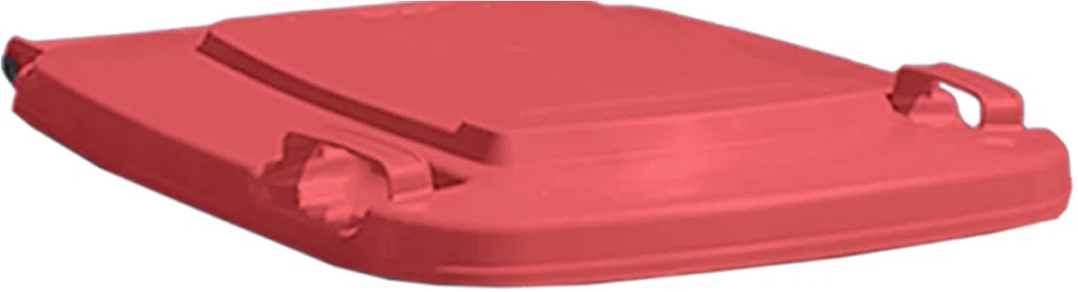 Sulo Mülltonnen Deckel für Citybac Classic Mülltonne 120 L Rot | Passend für Sulo Müllbehälter