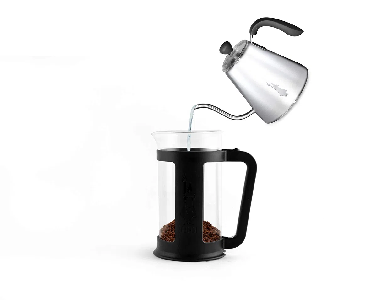 Bialetti French Press Smart Kaffeebereiter Schwarz One Size, 1,0 Liter