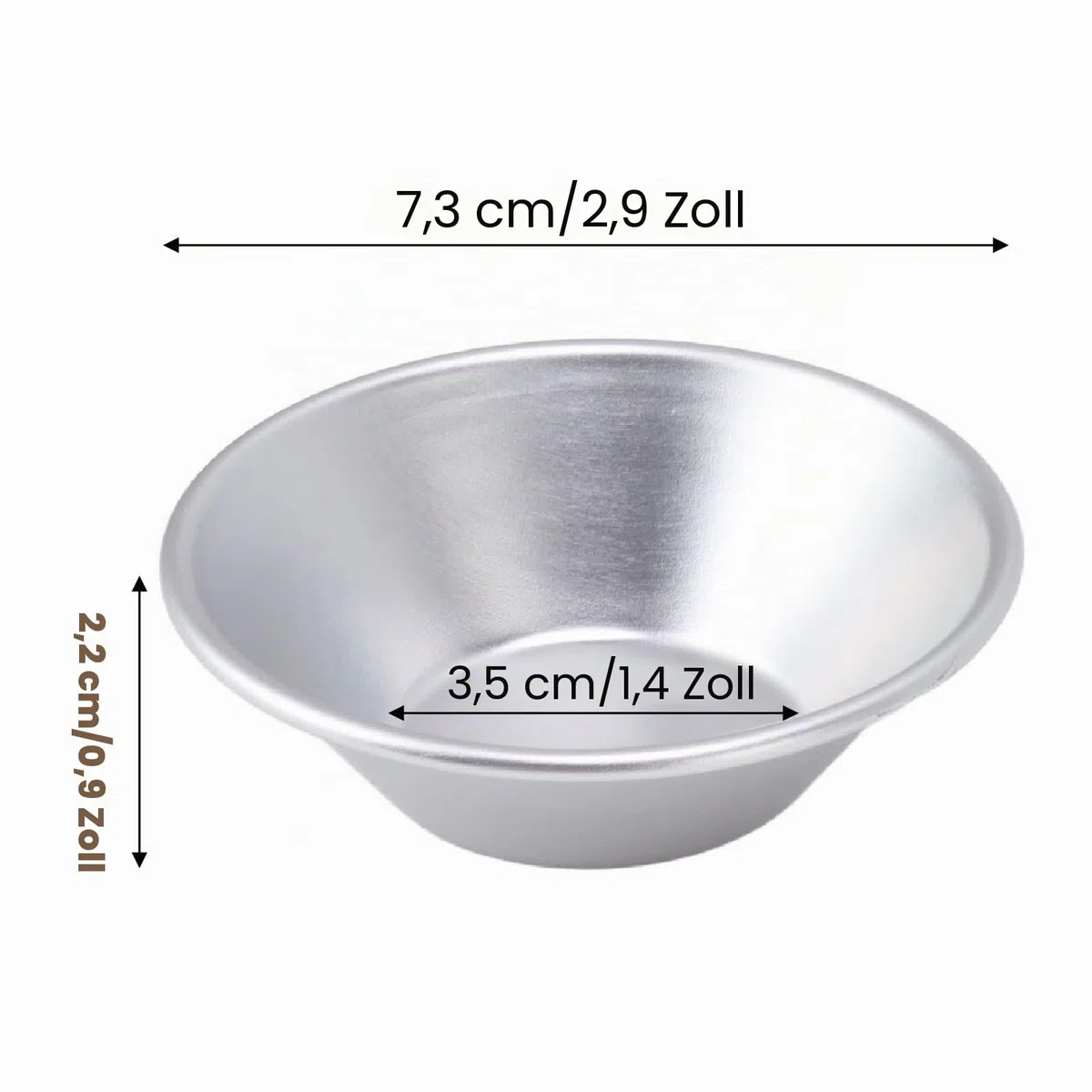 25 Stück Eier Torte Form, Pasteis de Nata Tartelette Förmchen Set, Aluminiumfolie Eierkuchenformen, Kleine Cupcake Kuchen Keksform Backförmchen, für Muffin Gebäck Eierkuchen