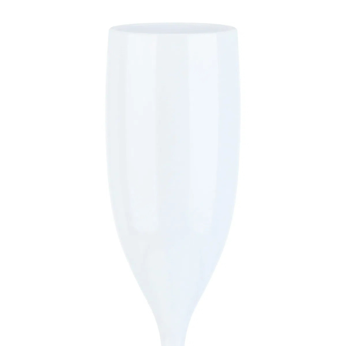 Relaxdays Sektgläser Kunststoff 12er Set, bruchfest, BPA-frei, Mehrweg Champagnergläser, Hochzeit, Camping, 150 ml, weiß