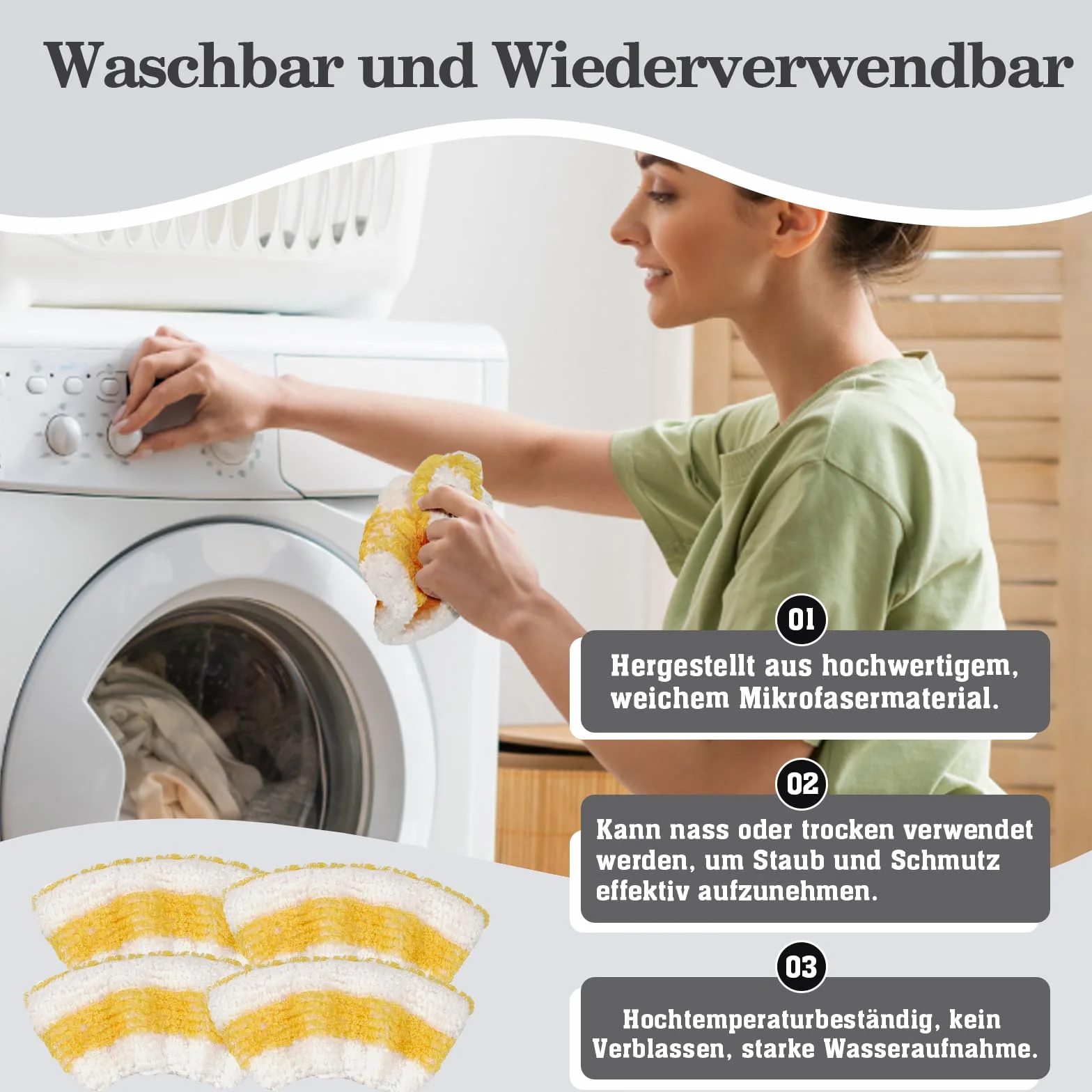 11 Stück Bürstenkopf Dampfreiniger Zubehör Kompatibel mit Karcher Dampfstaubsaugern SC1 SC2 SC3 SC4 SC5 SC7 CTK10