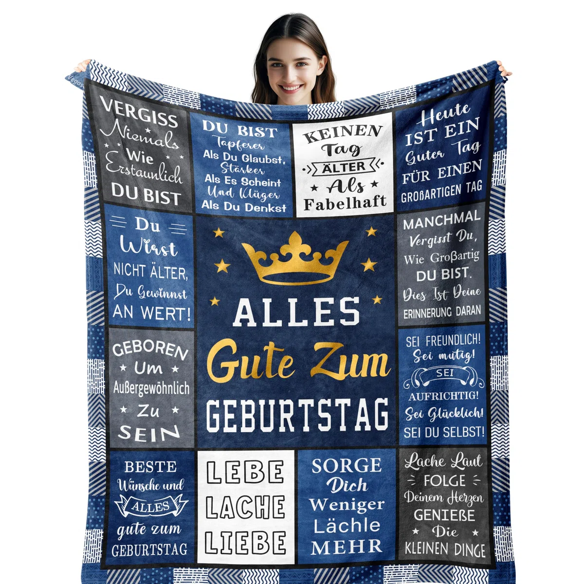 Vegas Geburtstagsgeschenk für Männer, Geschenke für Männer, Geschenke für Mann Geburtstag, Mann Geschenke Geburtstag Decke 150X130CM
