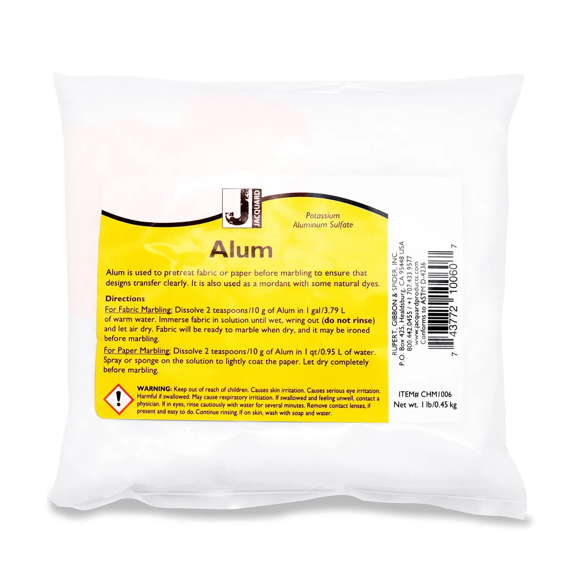Jacquard Products Alum 1lb