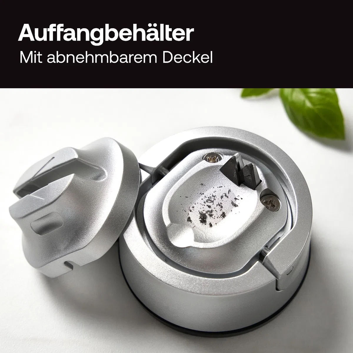AnySharp Evo Messerschärfer & Messerschleifer mit verstärktem PowerGrip Saugnapf, Wolframkarbid-Schärfsystem mit Metall-Auffangbehälter, für Küchenmesser, Wellenschliff & gehärteten Stahl