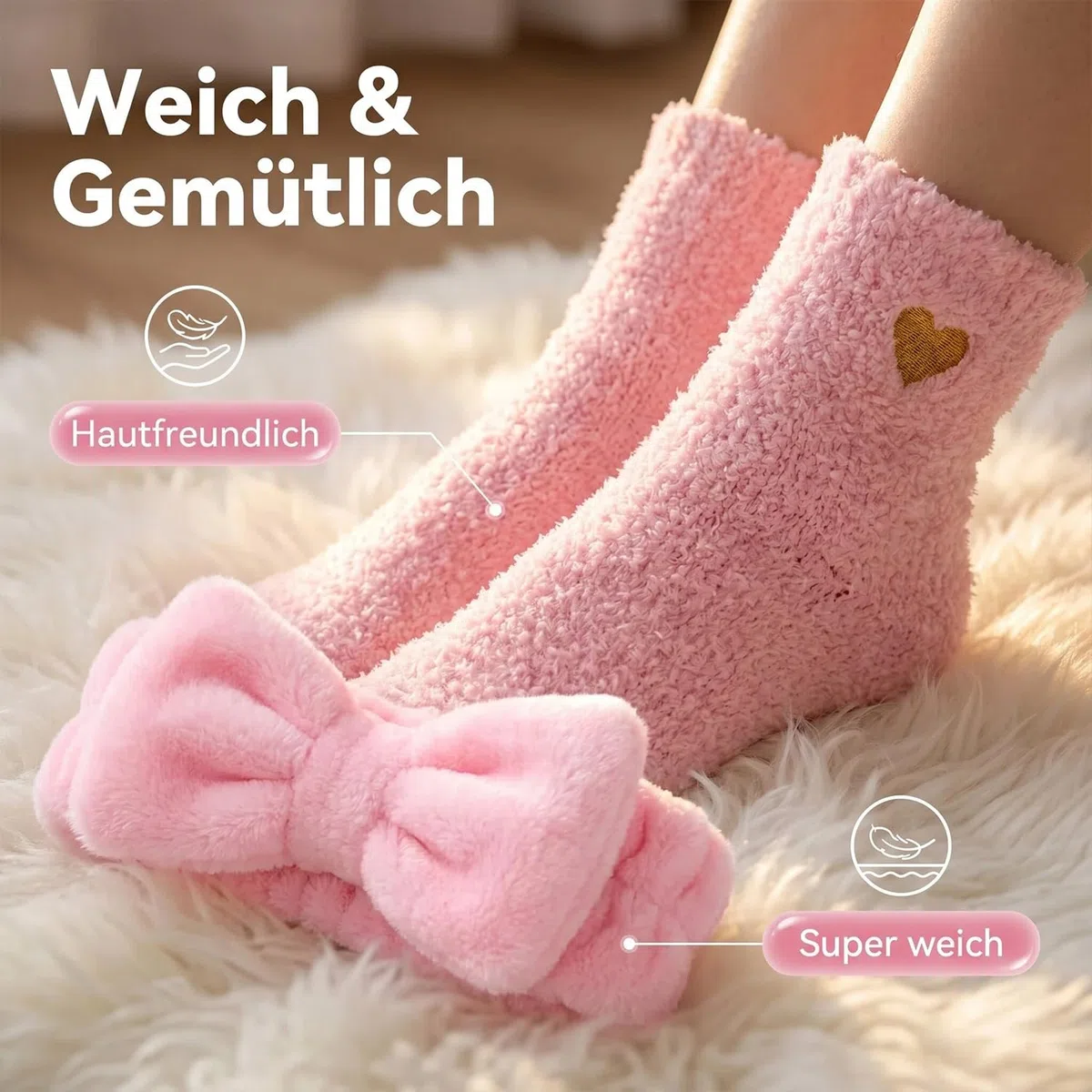 Geschenke für Mädchen, Geburtstagsgeschenk für 9 10 11 12 13 14 15 16 17 18 Jährige Mädchen Teenager mit Kosmetiktasche, Glas, Socken, Haarband, Pinselset Geschenkidee für Freundin Schwester