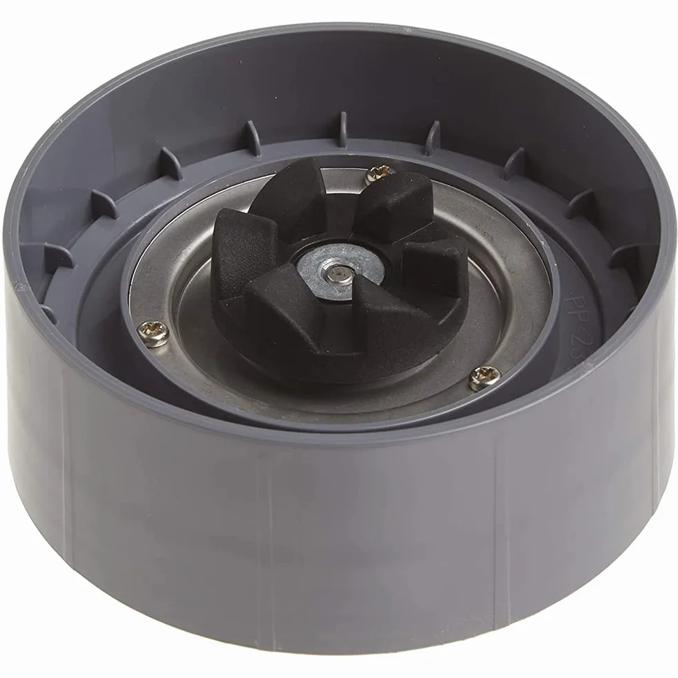 MMOBIEL Ersatz-Baugruppe für Emulgator-Entsafter-Kreuzklingen für NutriBullet, 600/900 W, grau, inkl. Klingenscheibe