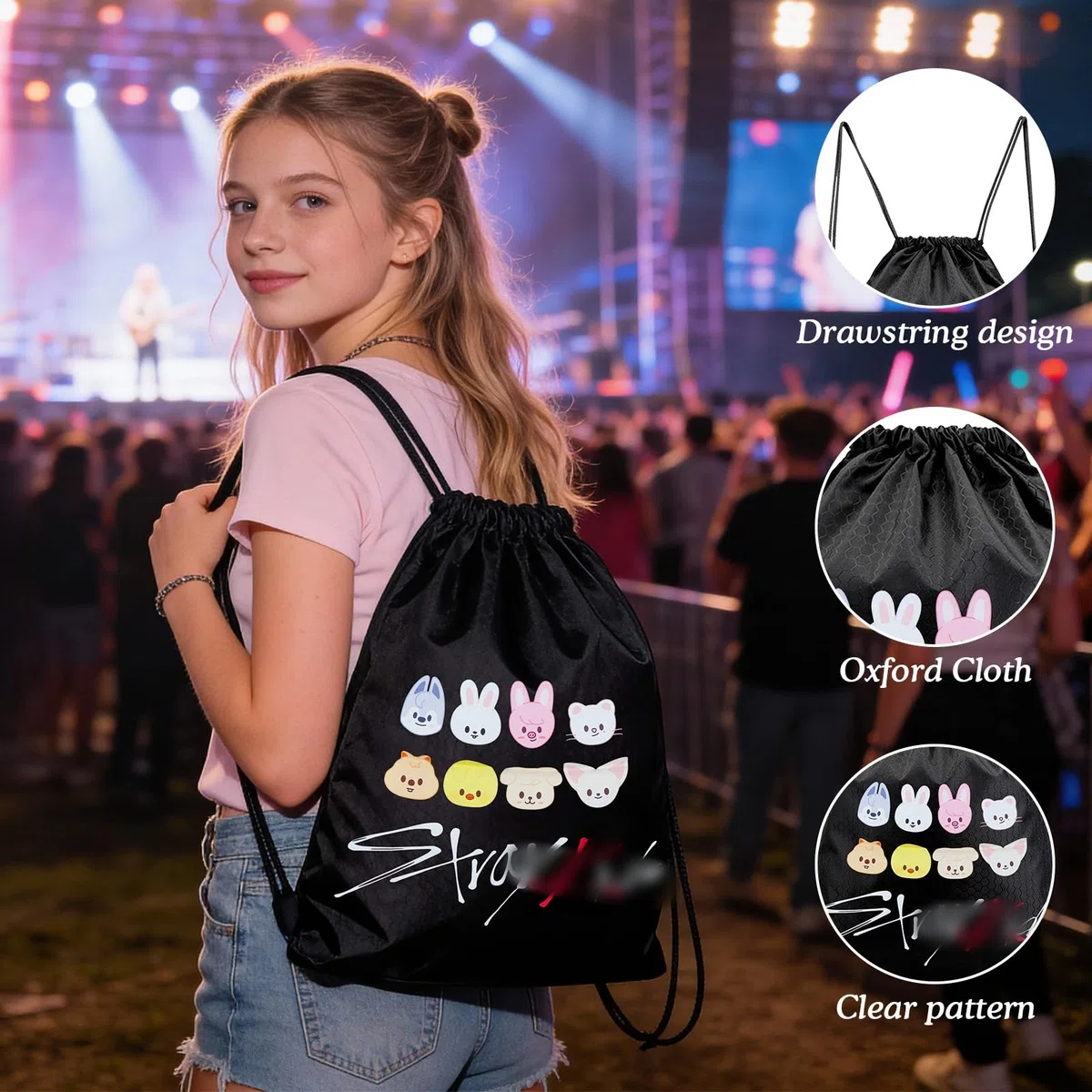 Fanartikel Geschenkset Enthält Schlüsselanhänger, Armbänder, Handyhalter, Aufkleber, Lanyard, Pins, Rucksack, Photocard K-Pop Geschenkbox für Fans