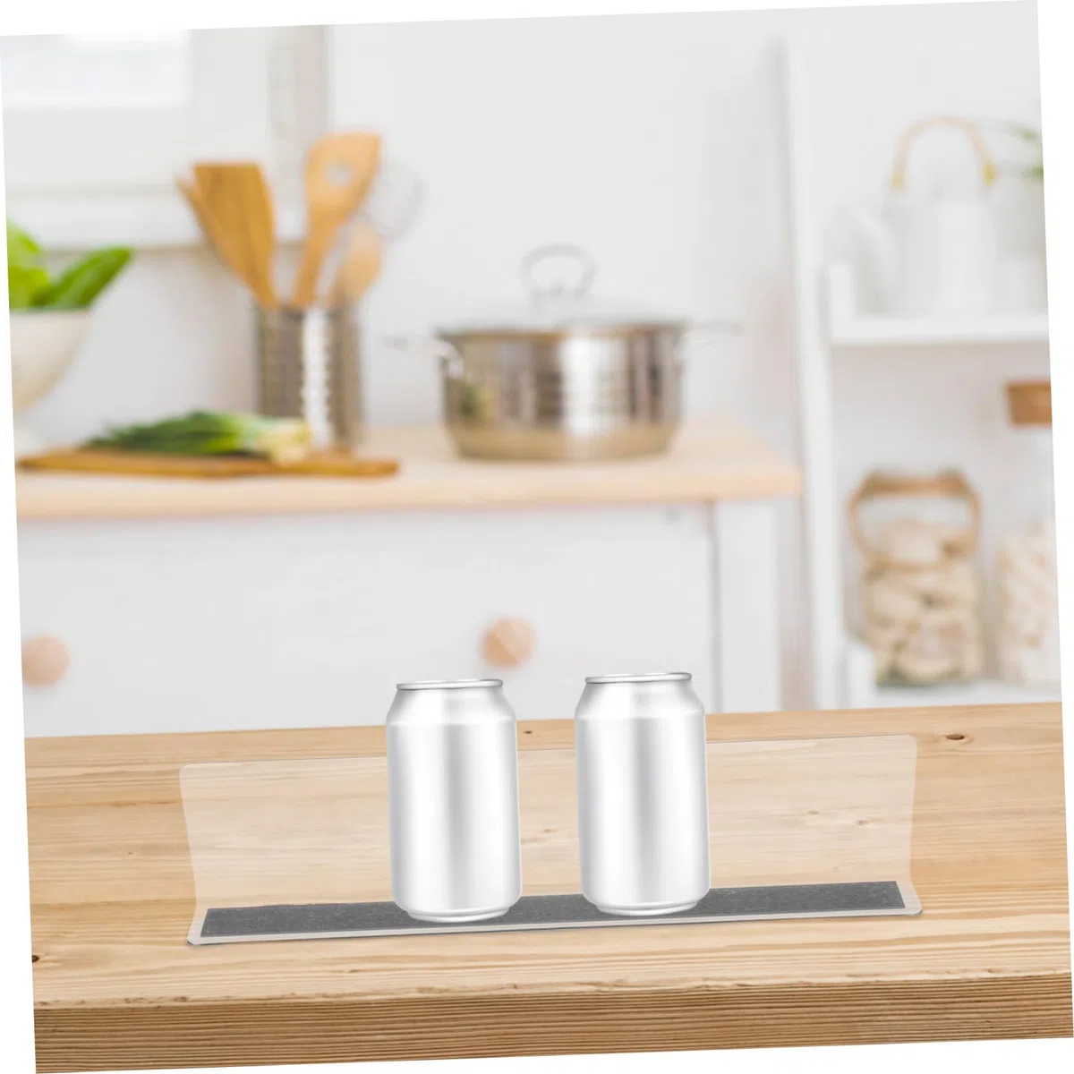 DOITOOL 6 Stück Magnetische Regalteiler 11.02X2.36X1.18In Transparente Fachteiler Aus Kunststoff Für Supermarktregal Und Küchen Organizer Warenklassifizierungsabscheider