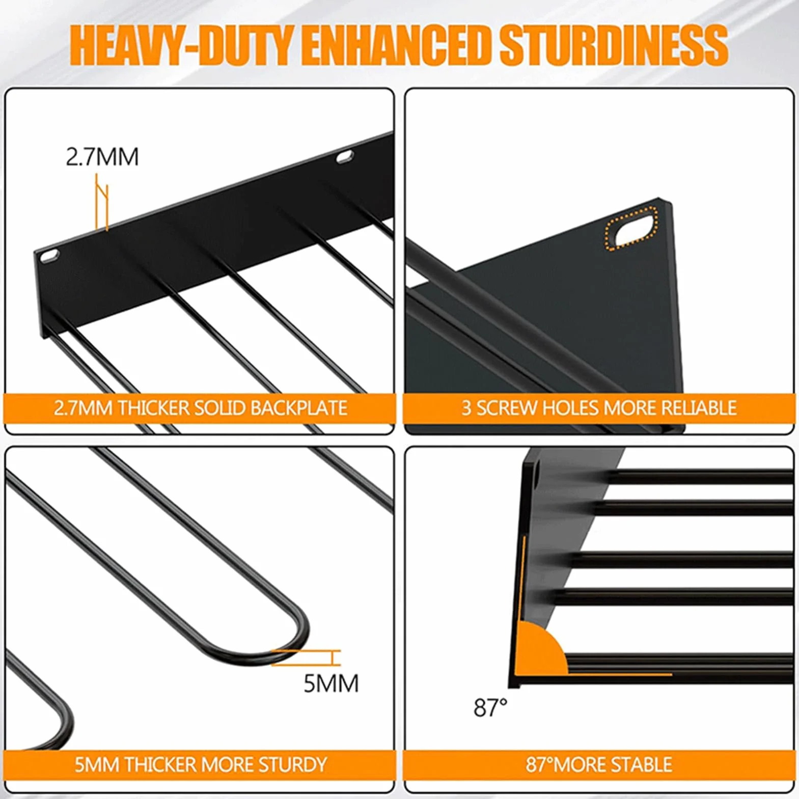 Stiefelhalter Für Wand, Wandhalterung Für Gummistiefel Stiefelaufhang Aus Metall, Stiefelaufhänger Zum Trocknen Von Stiefeln, Stiefelregal & Stiefelständer Für Wanderschuhe, Schrank, Eingangsbereich