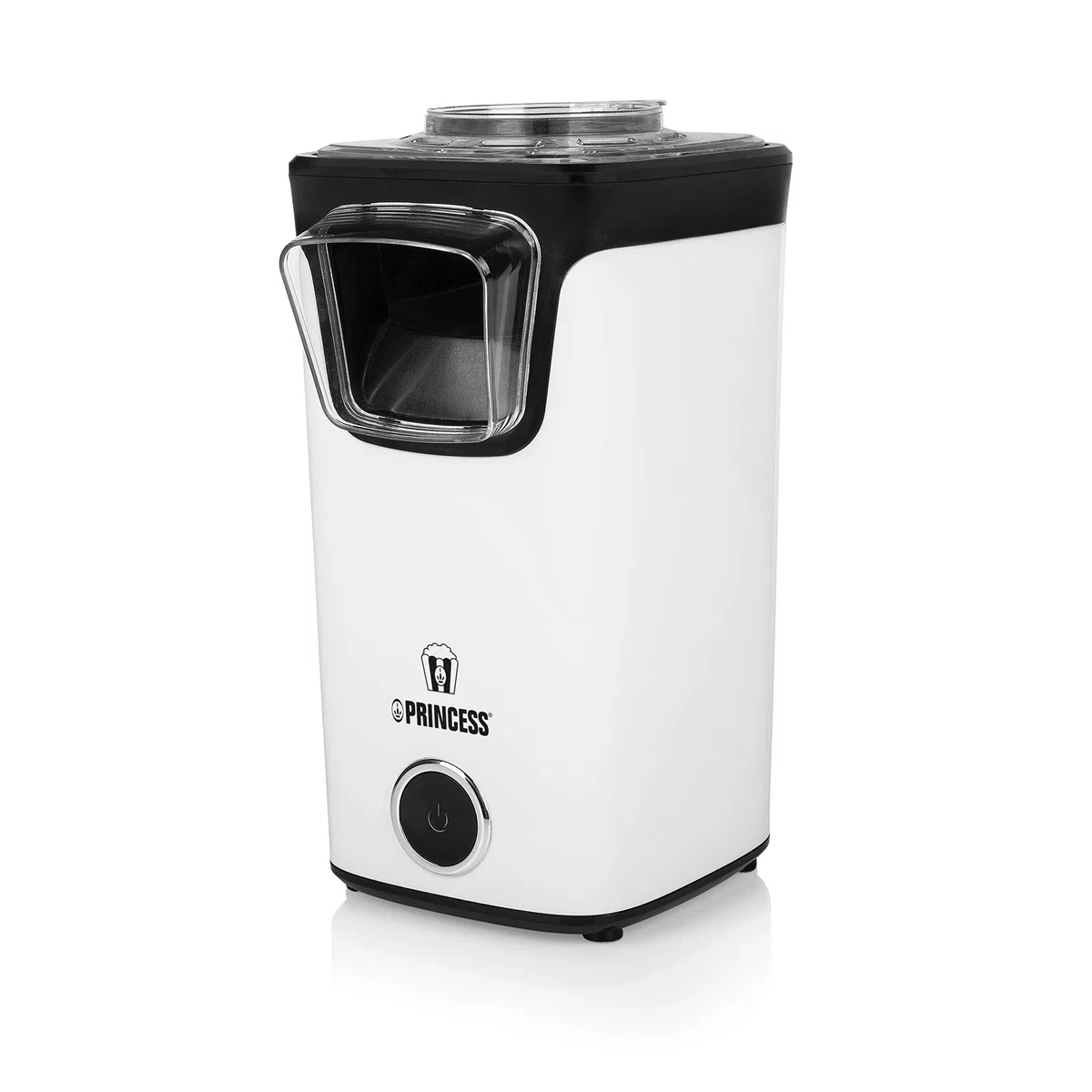 Princess Heißluft-Popcornmaschine – Frisches Popcorn in 3 Minuten, fettfreier und kalorienarmer Snack, schnelle und einfache Zubereitung, ideal für Zuhause und Partys 1100 Watt