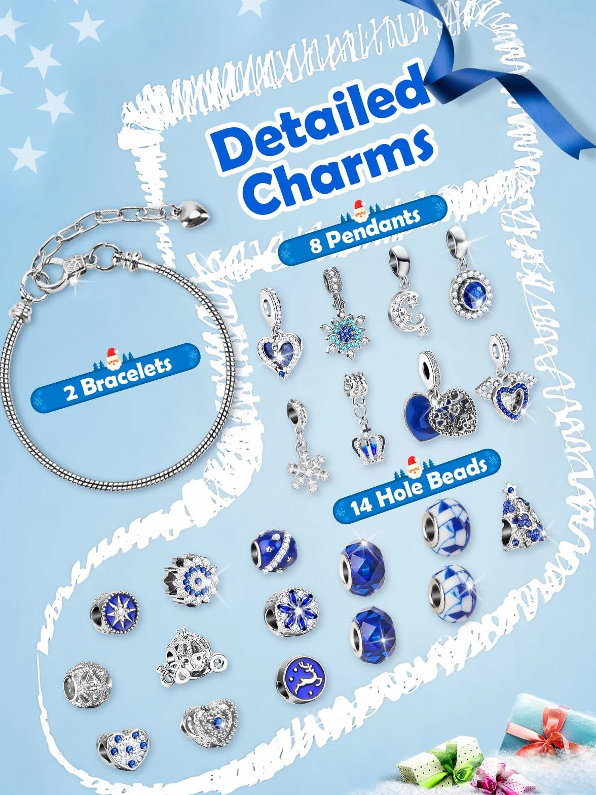 Schmuck Adventskalender 2025 Teenager Mädchen Kinder: DIY Adventskalender 2025 Inhalt Kinder Frauen Schmuck Armband Damen, Weihnachtskalender Jugendliche Mädchen Geschenke 12 5 6 7 10 Jahre