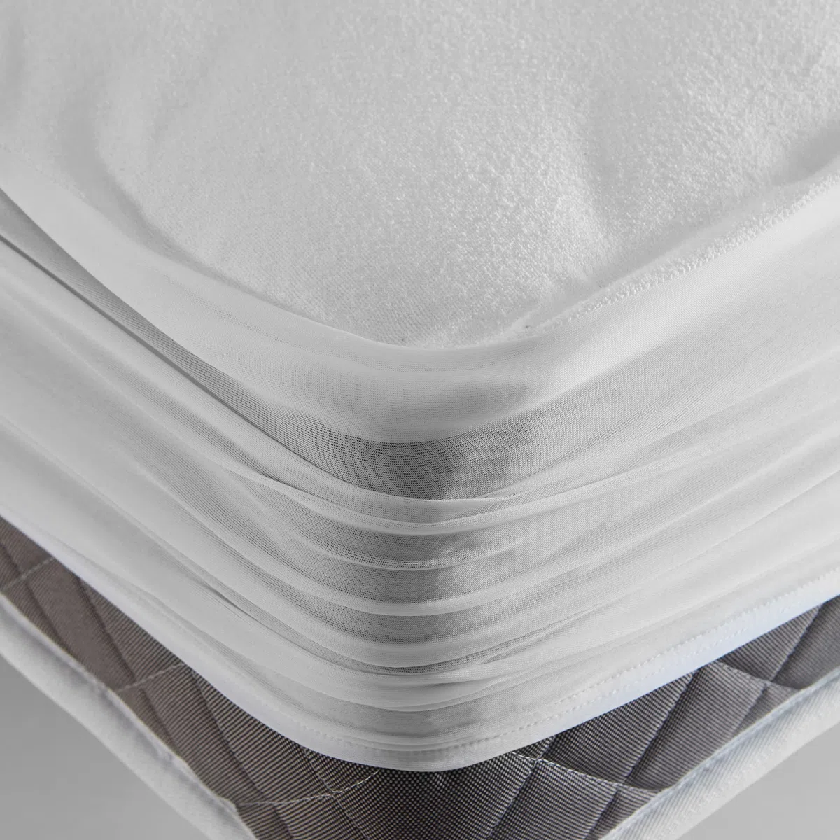 Mixibaby Matratzenschoner Matratzenauflage Wasserundurchlässige Matratzenbezug Inkontinenzauflage wasserdichte Molton, Maße:180cm x 200cm, Produkt-Art:Spannbettlaken Rundumgummi