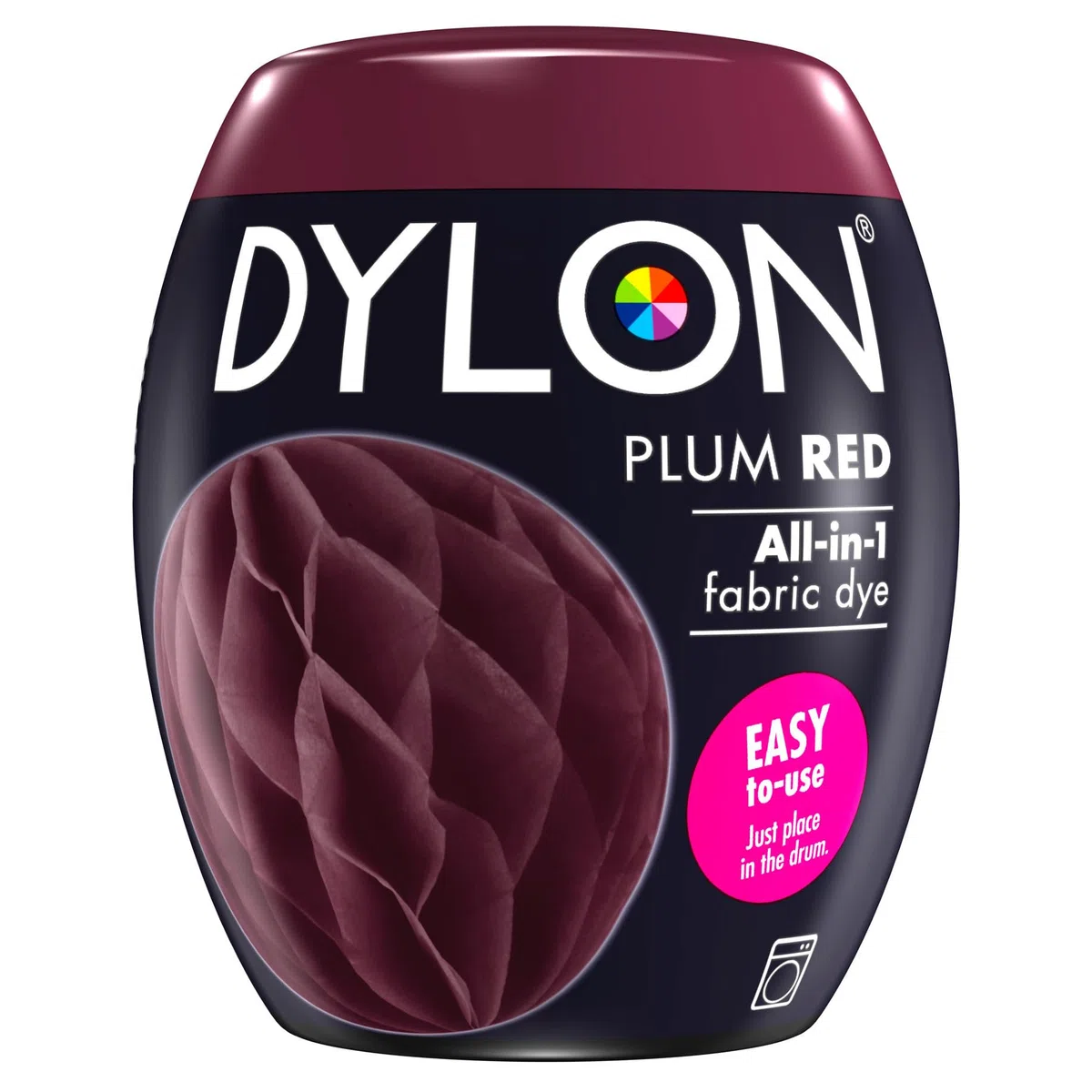 Dylon Maschinenfärbemittel, Pflaumenrot, 350 g