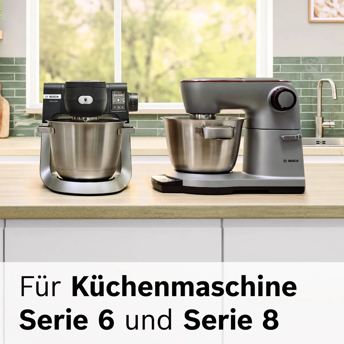 Bosch Asia-Gemüse-Scheibe MUZ9AG1, Zubehör passend für Küchenmaschine Serie 8, OptiMUM, für feine Gemüsestreifen, Durchlaufschnitzler notwendig, robust, Edelstahl, spülmaschinenfest