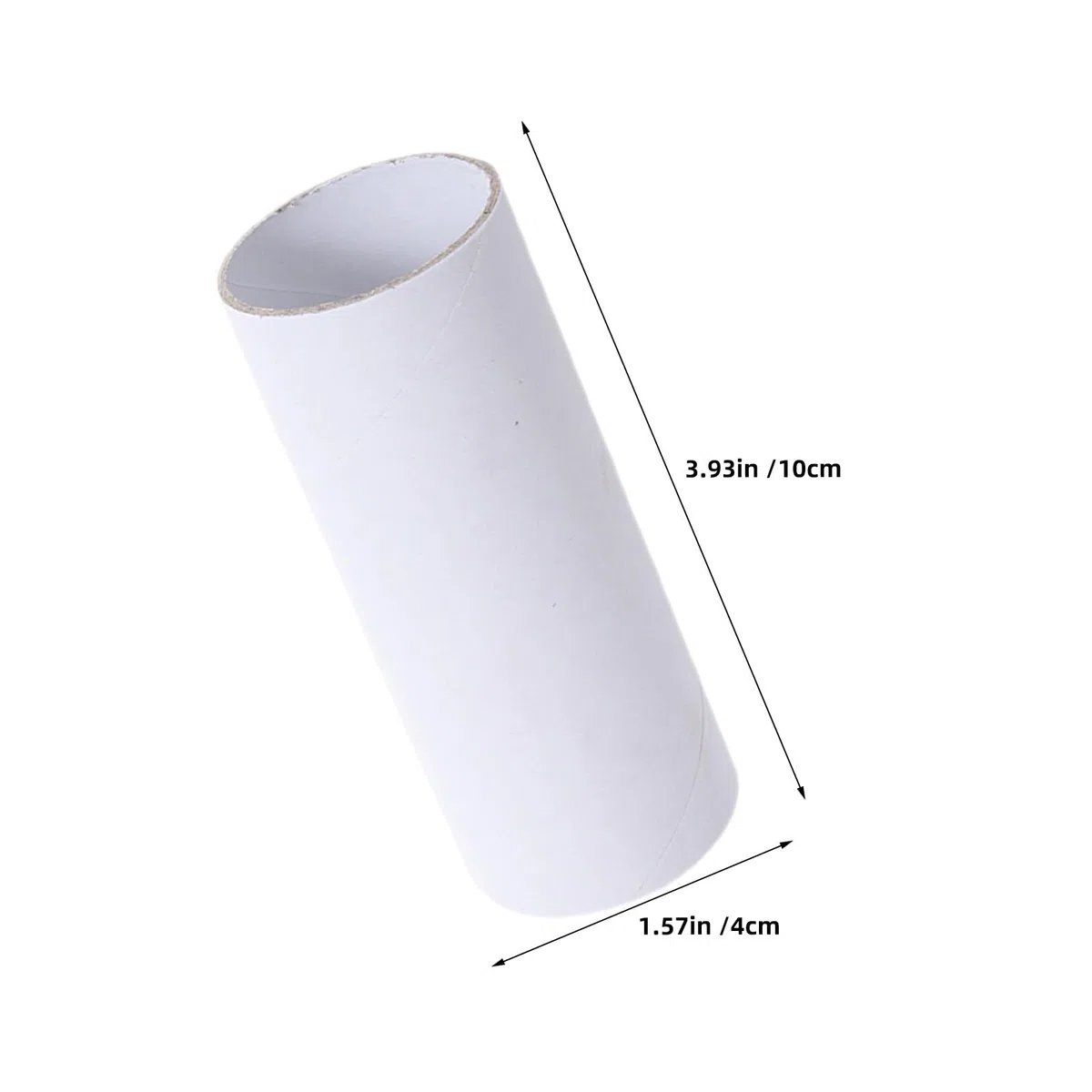 MAGICLULU 20 Stück Bastelrollen aus Pappröhren: Papierhandtuchrollen für Bastelarbeiten – 10,2 x 5,1 x 0,15 cm große Papierzylinderröhren zum Selbermachen für Künstlerbedarf, Gastgeschenke für