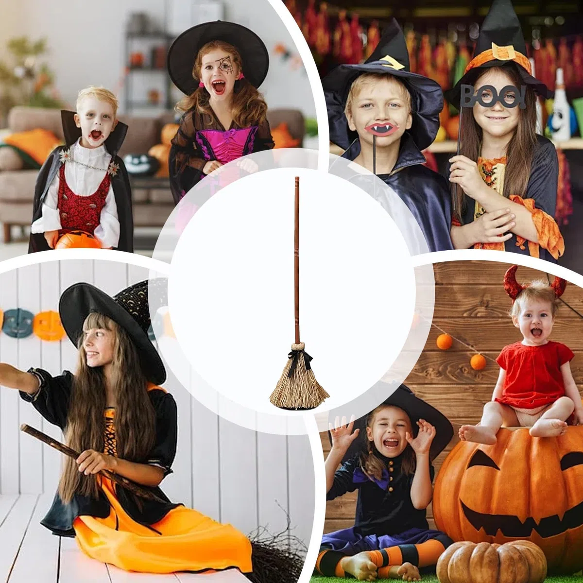 Schwimmender Hexenbesen Halloween,tanzender Hexenbesen, Gruselige Klänge Tanzbesen Für Haunted, Halloween Witch Flying Bro-omstick Mit Lichtern,Hallo ween Moving Requisite De-KOR Für Porch Escape Room