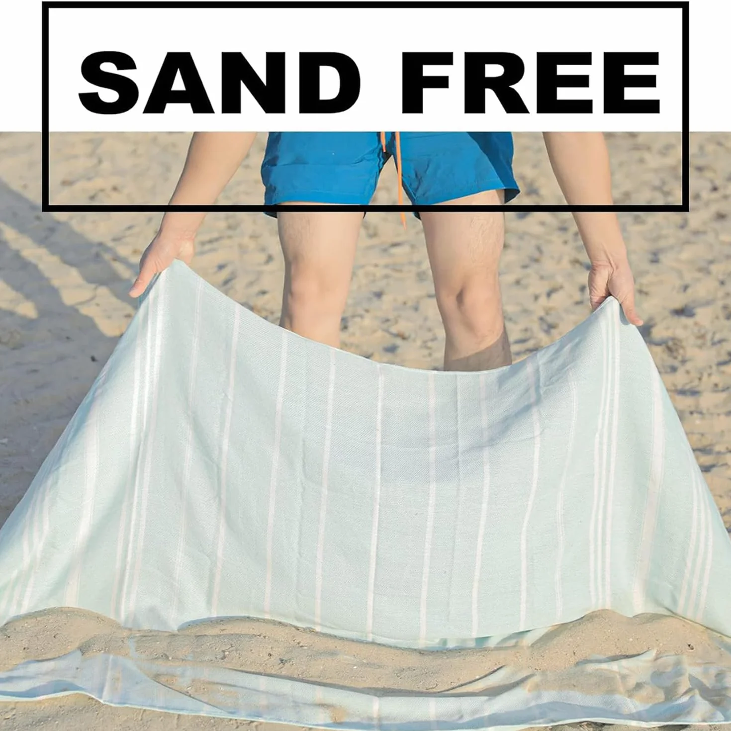 Strandtuch Strandhandtuch Hamamtuch Strandtücher Beach Towel xxl Groß Strand Zubehör Strandlaken Damen Herren Hammam Tuch Strandhandtücher Strandzubehör Strandbadetuch Grau Geschenke für Frauen Männer