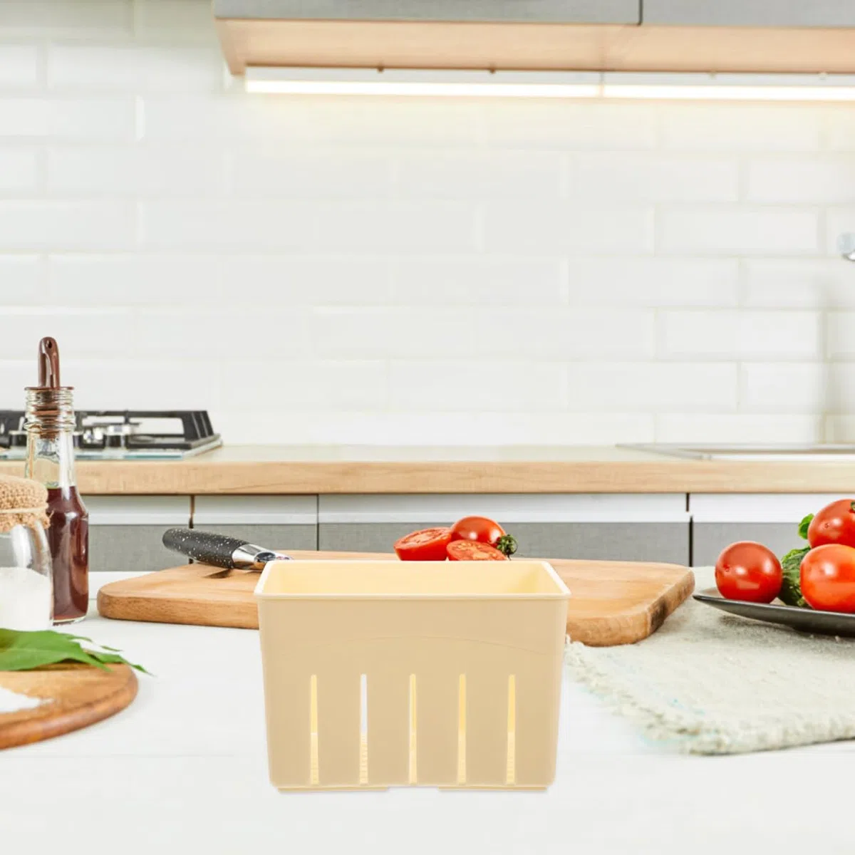 Cabilock 3Er Set Tofu Pressform Mit Deckel Kunststoff Tofu-Hersteller Käsepresse Für Hausgemachte Herstellung Küchenzubehör